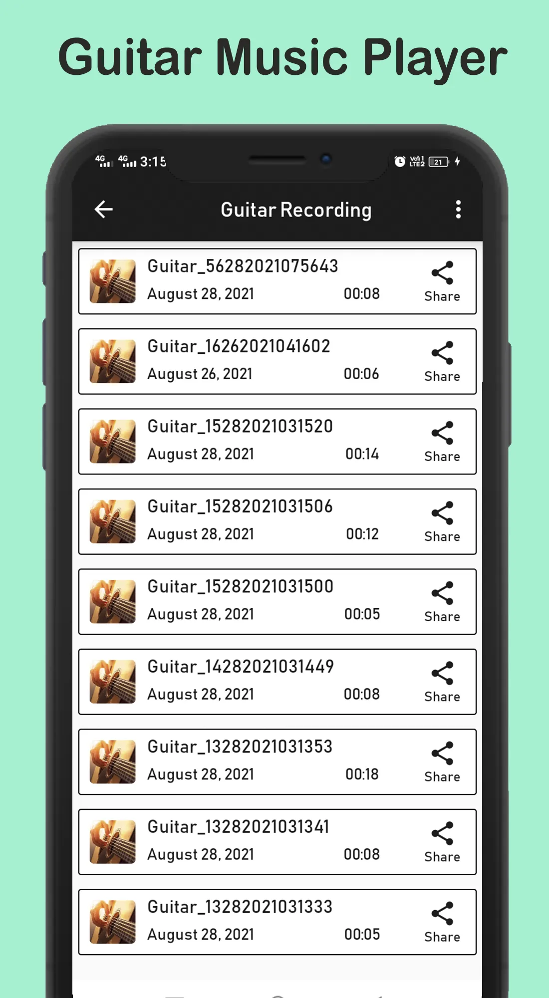 Real Guitar Music Player | Indus Appstore | Screenshot