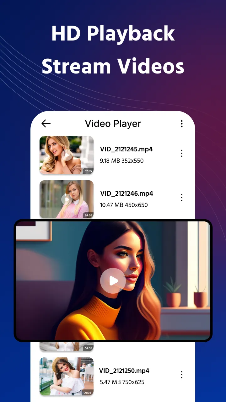 Full HD Video Player | Indus Appstore | Screenshot