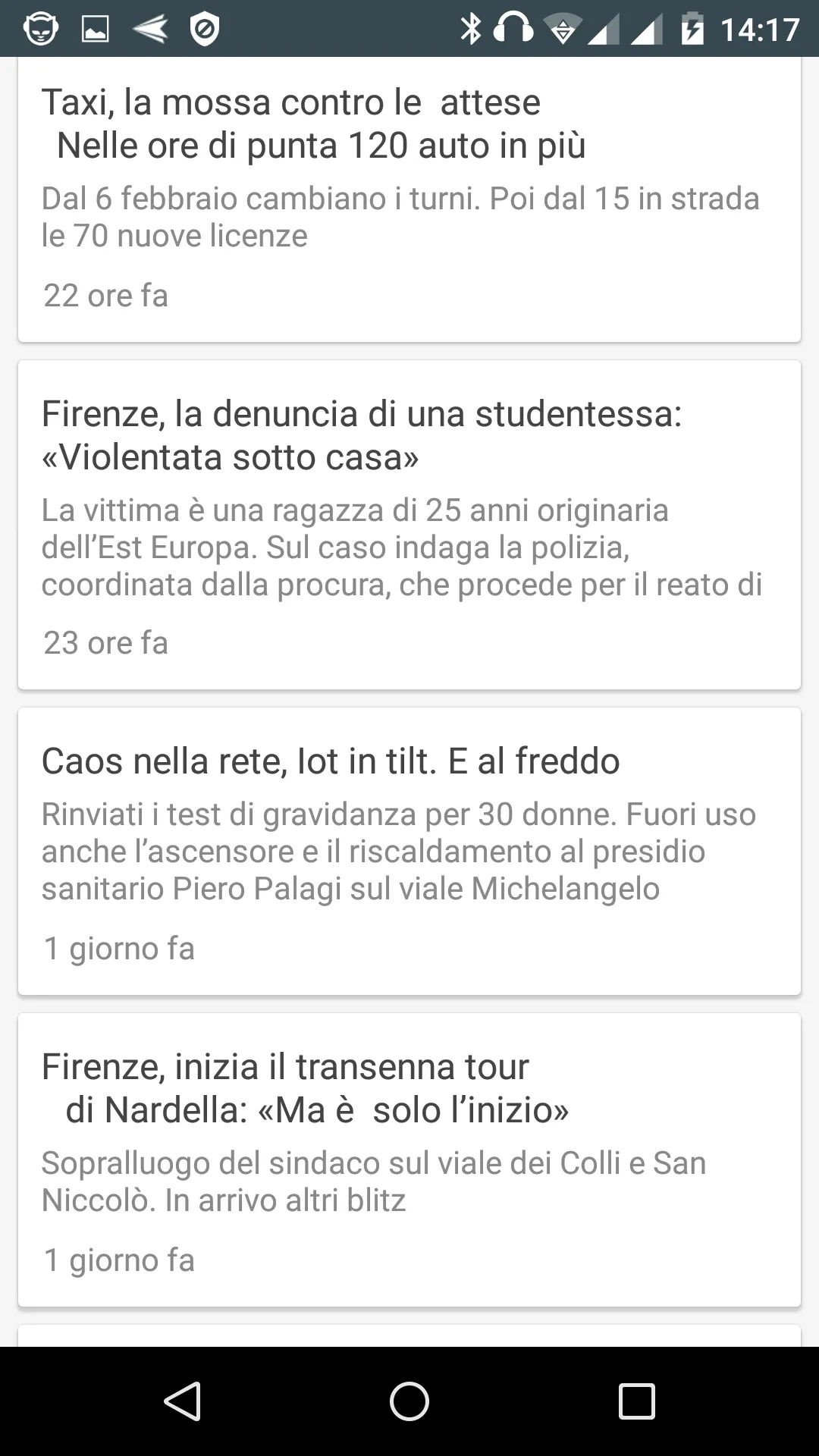 Firenze notizie locali | Indus Appstore | Screenshot