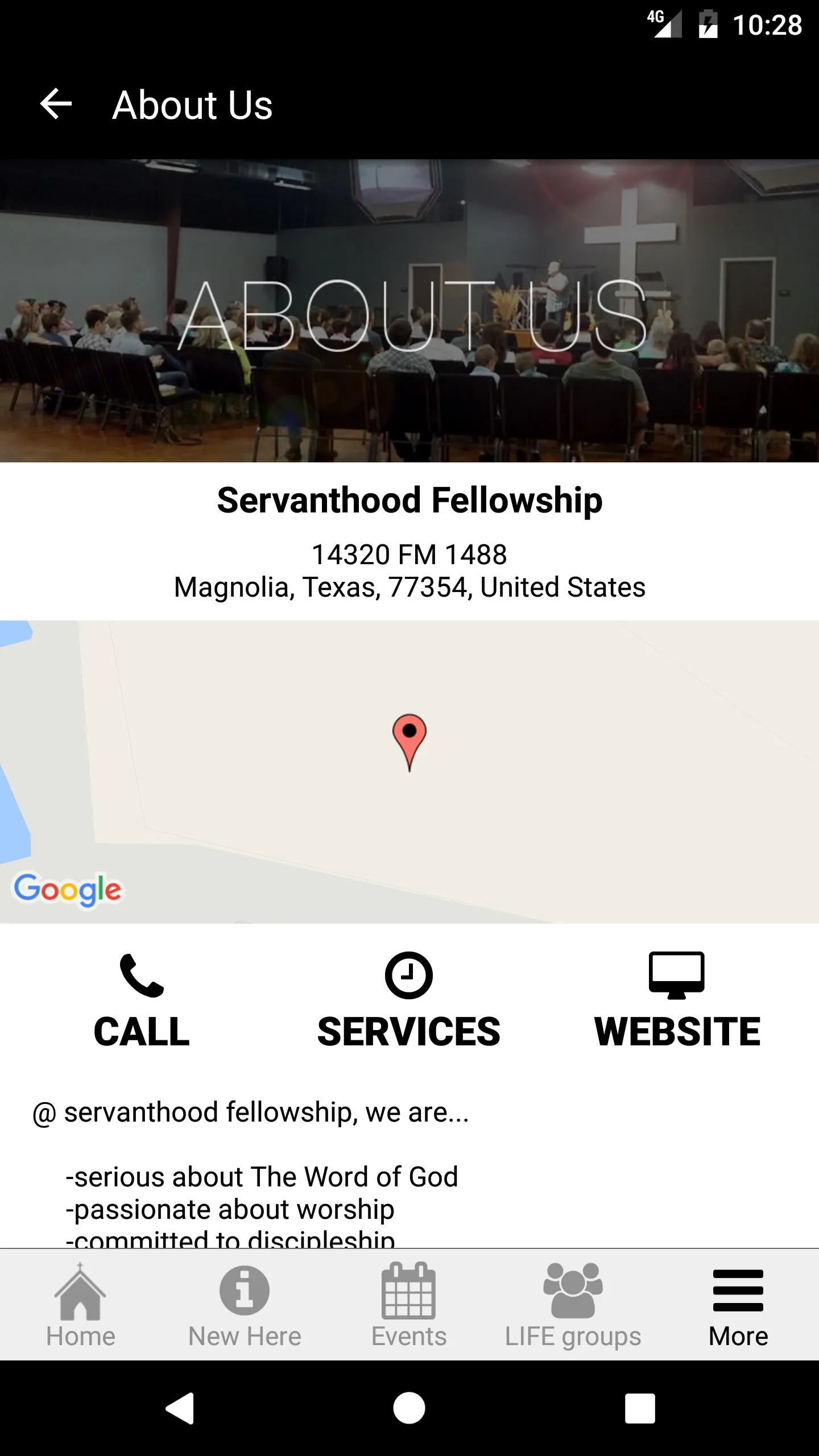 Servanthood Fellowship | Indus Appstore | Screenshot