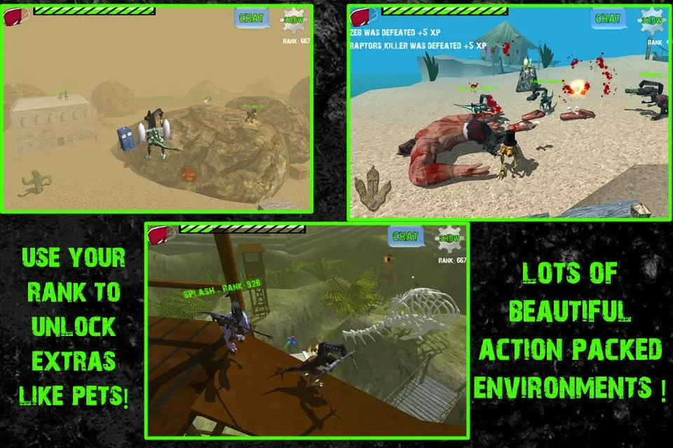 Raptors Online - Gun Dinosaurs | Indus Appstore | Screenshot