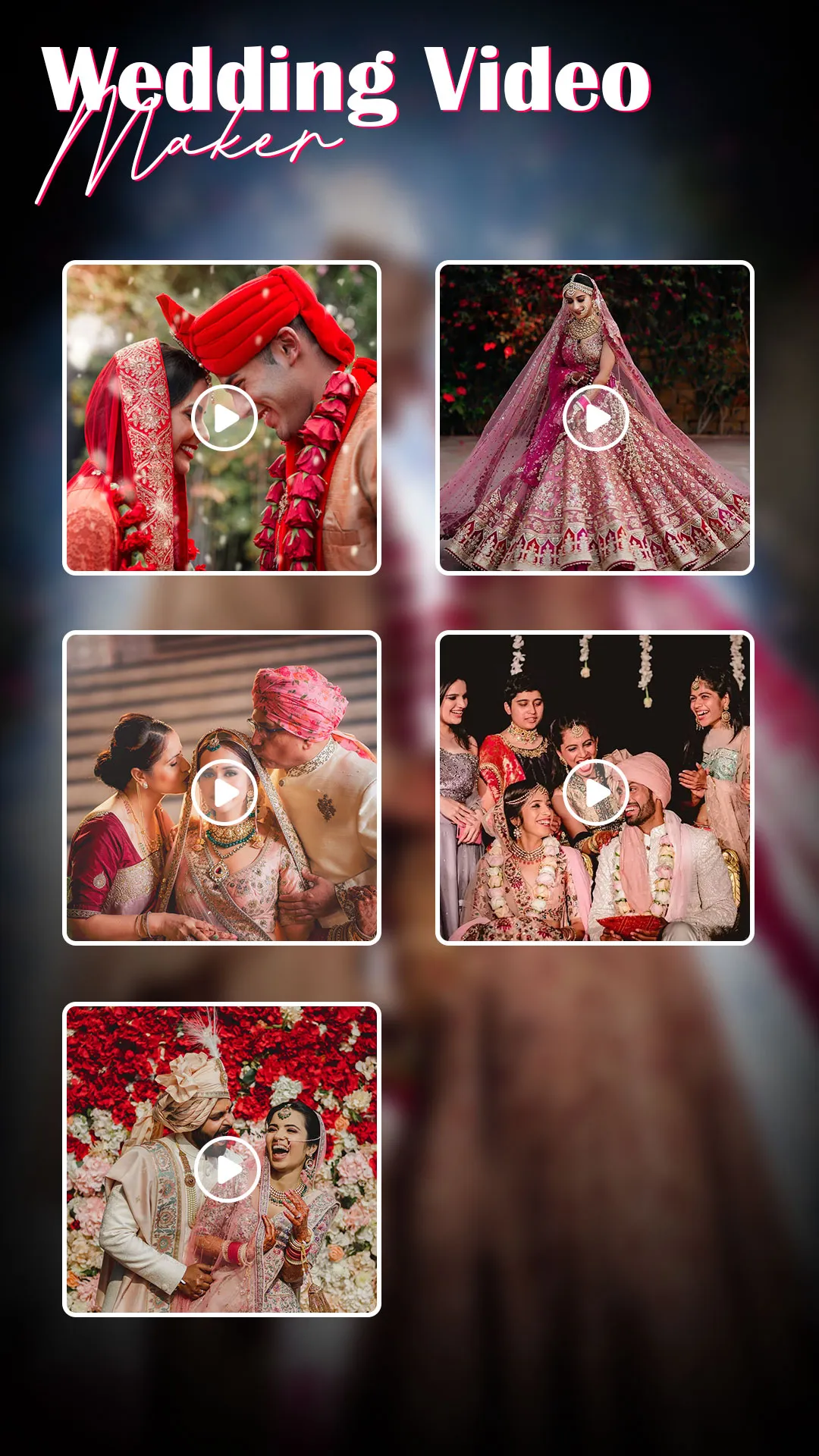 Marriage video maker & music | Indus Appstore | Screenshot