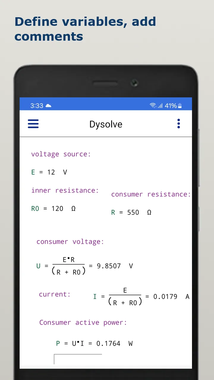 Dysolve Math Calculator | Indus Appstore | Screenshot