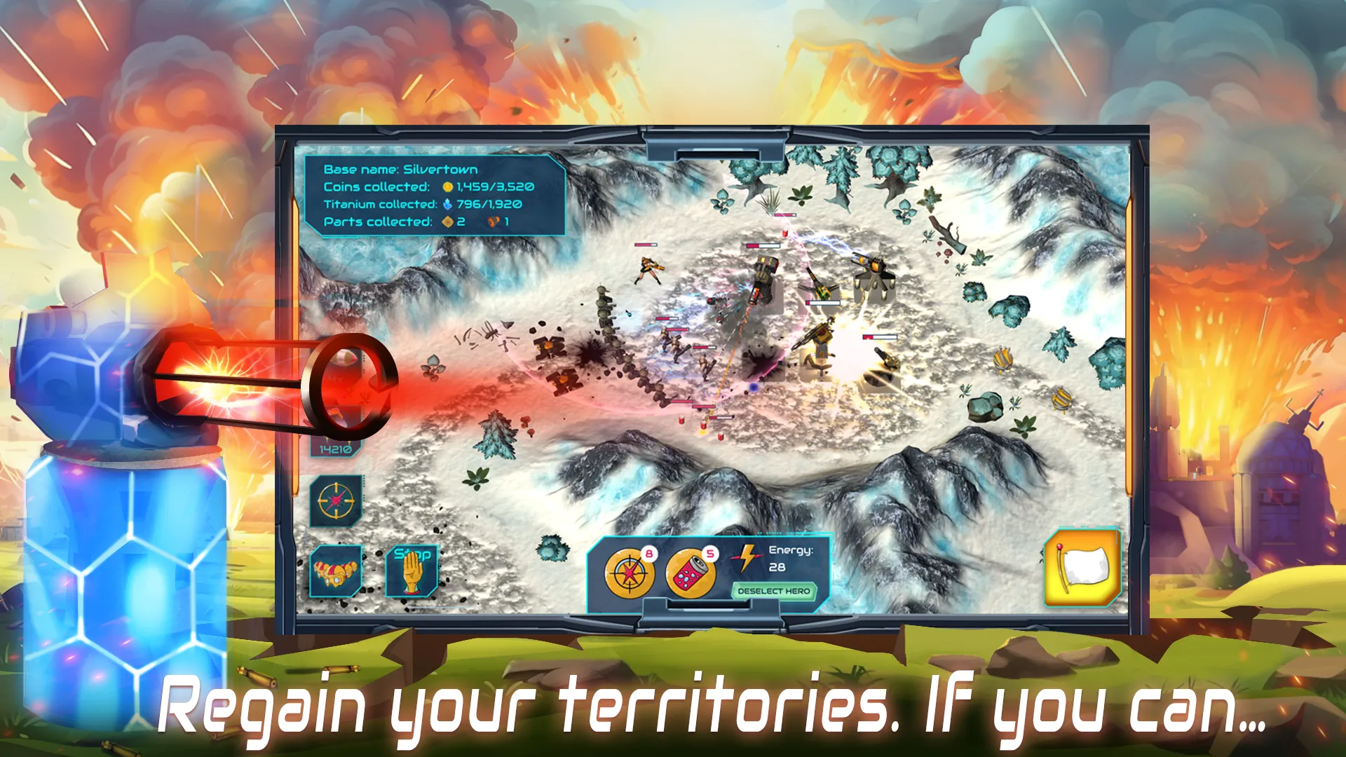 Boulder Base: Defense Strategy | Indus Appstore | Screenshot