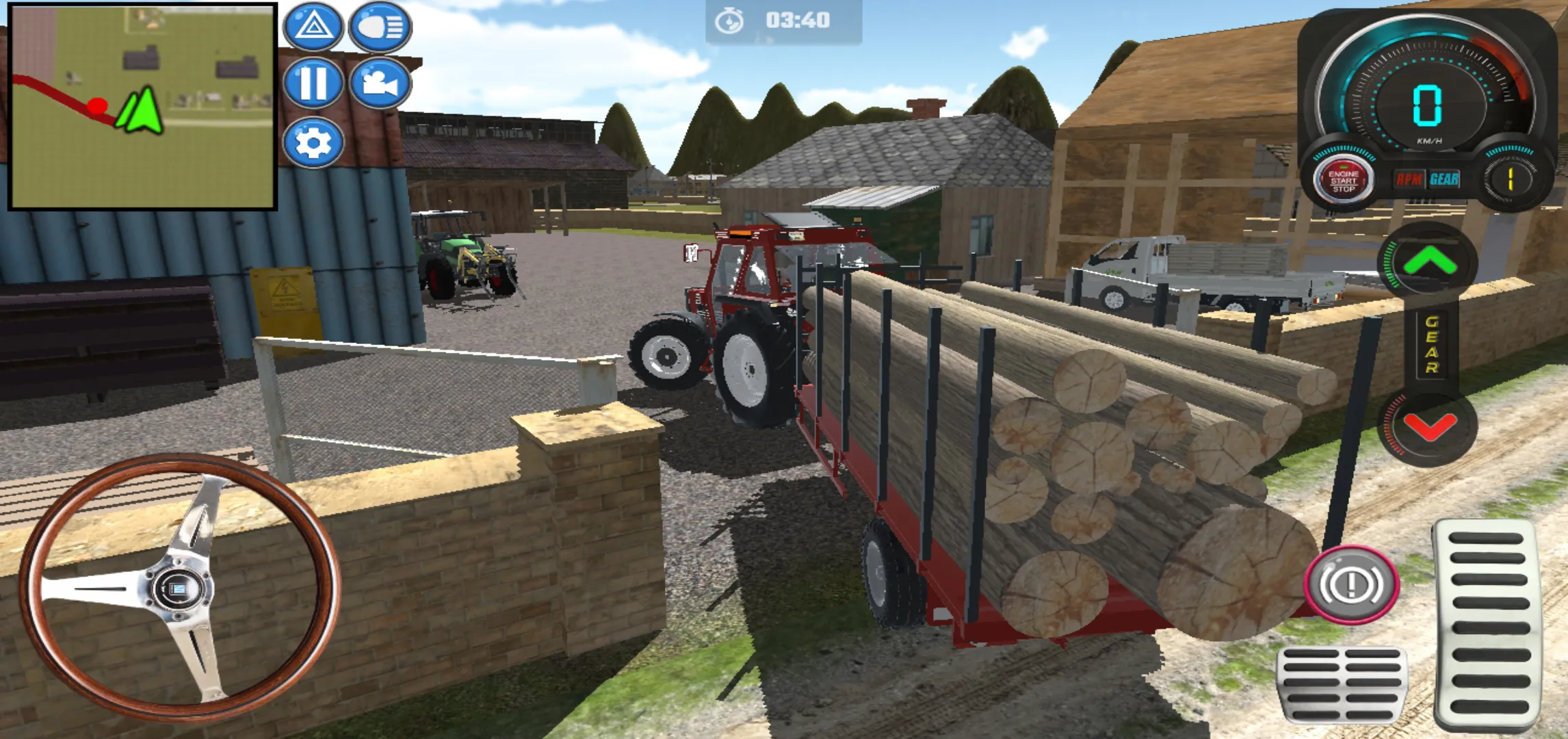 Tractor Forest Farm Simulator | Indus Appstore | Screenshot