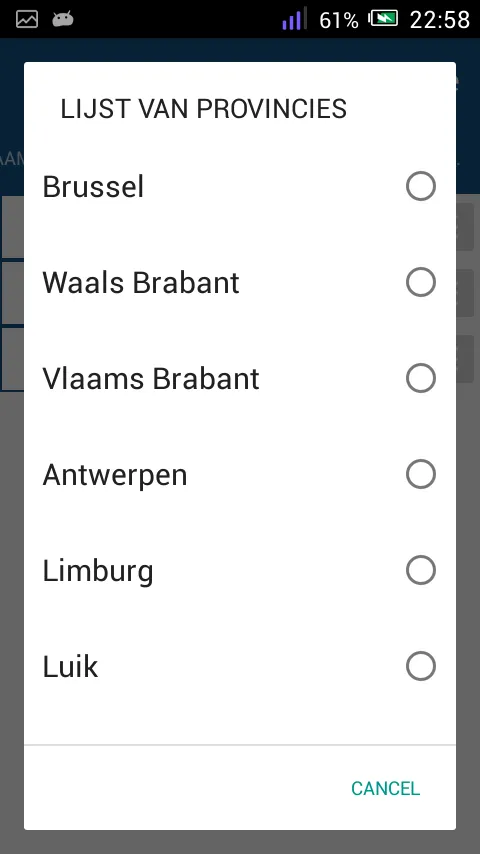 Postcode Belgische | Indus Appstore | Screenshot