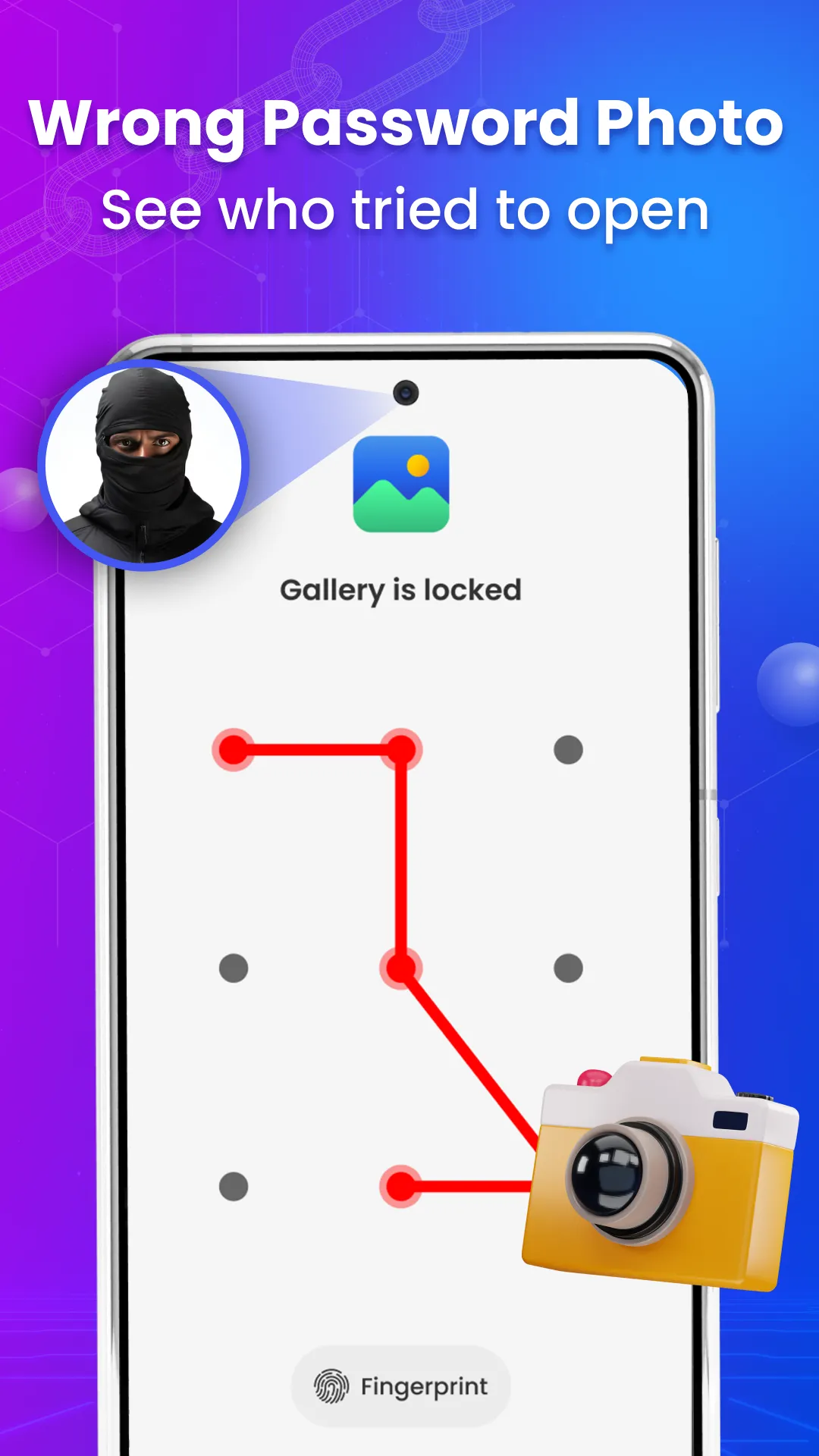 App Lock: Fingerprint Lock | Indus Appstore | Screenshot
