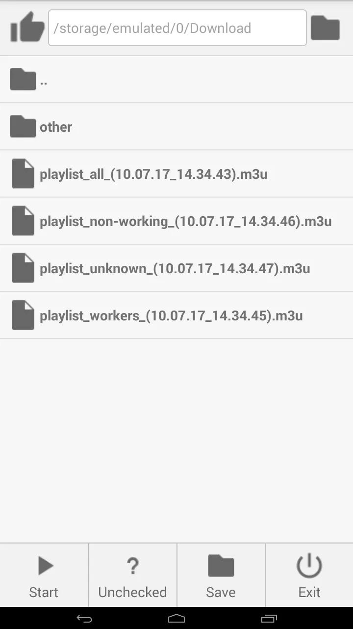 Playlist Checker | Indus Appstore | Screenshot