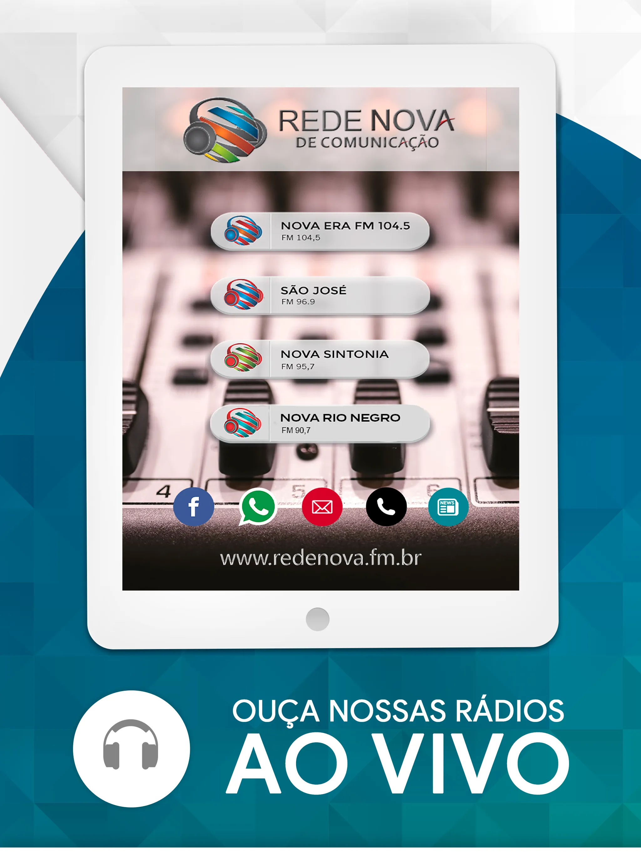 REDE NOVA DE COMUNICAÇÃO | Indus Appstore | Screenshot