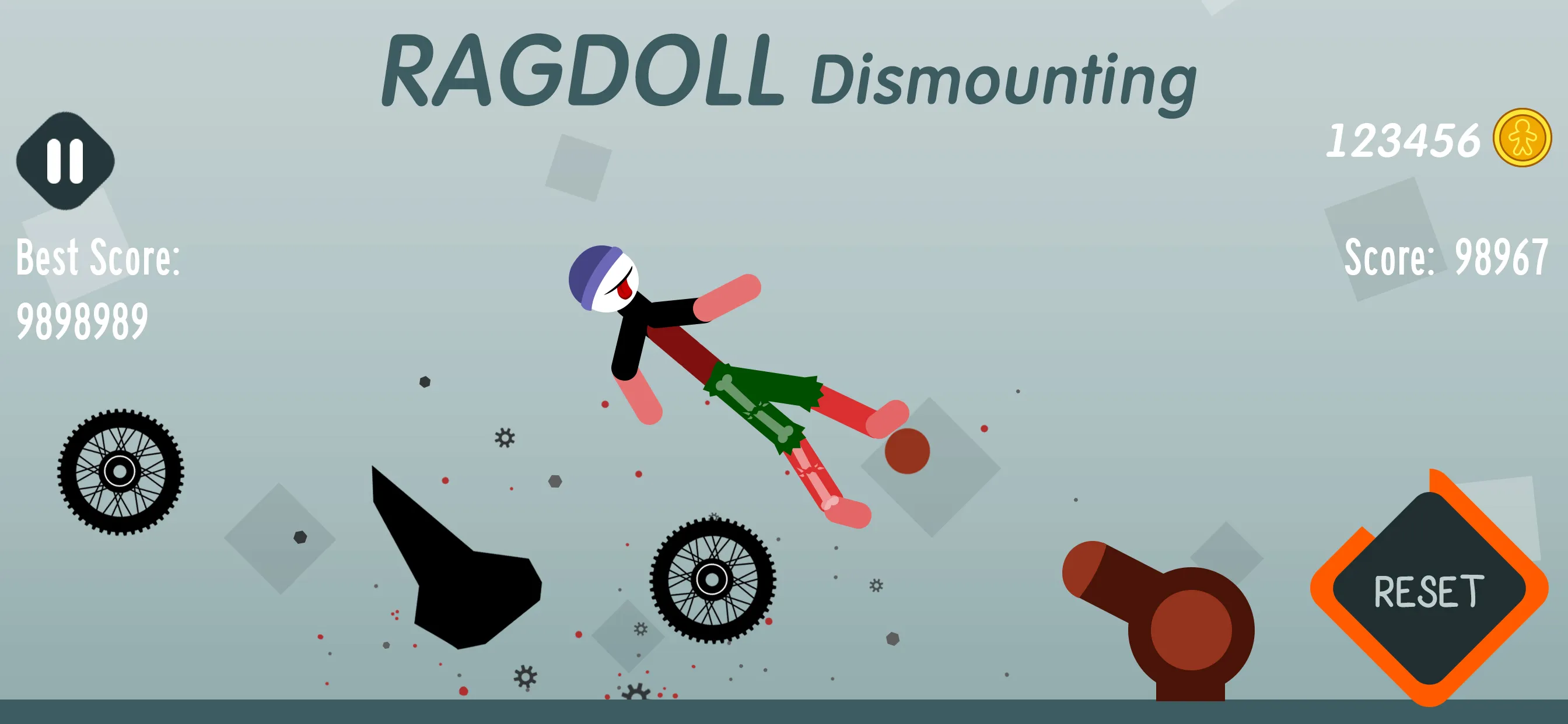 Ragdoll Dismounting | Indus Appstore | Screenshot