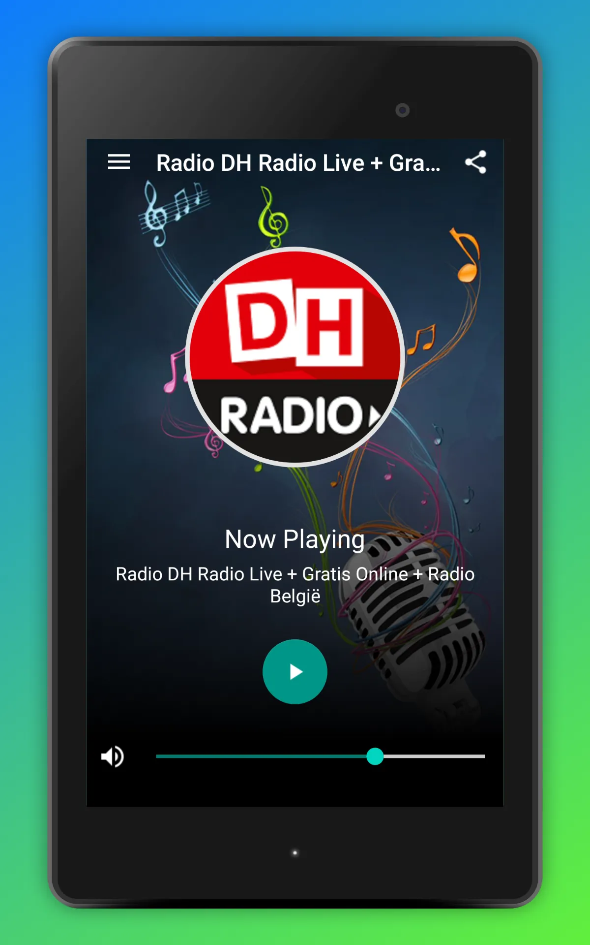 DH Radio Belgique App Online | Indus Appstore | Screenshot