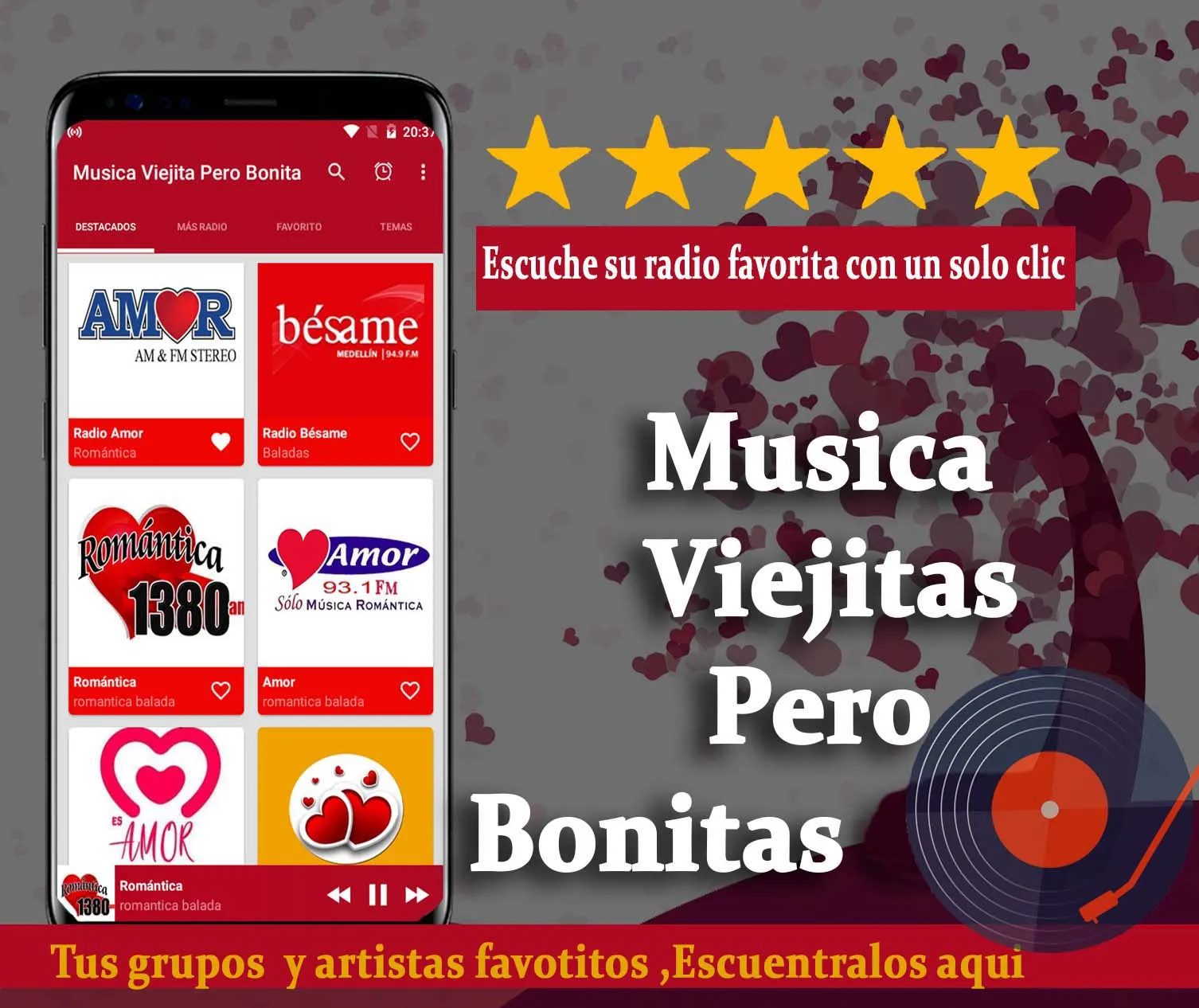 Musica Viejita Pero Bonita | Indus Appstore | Screenshot