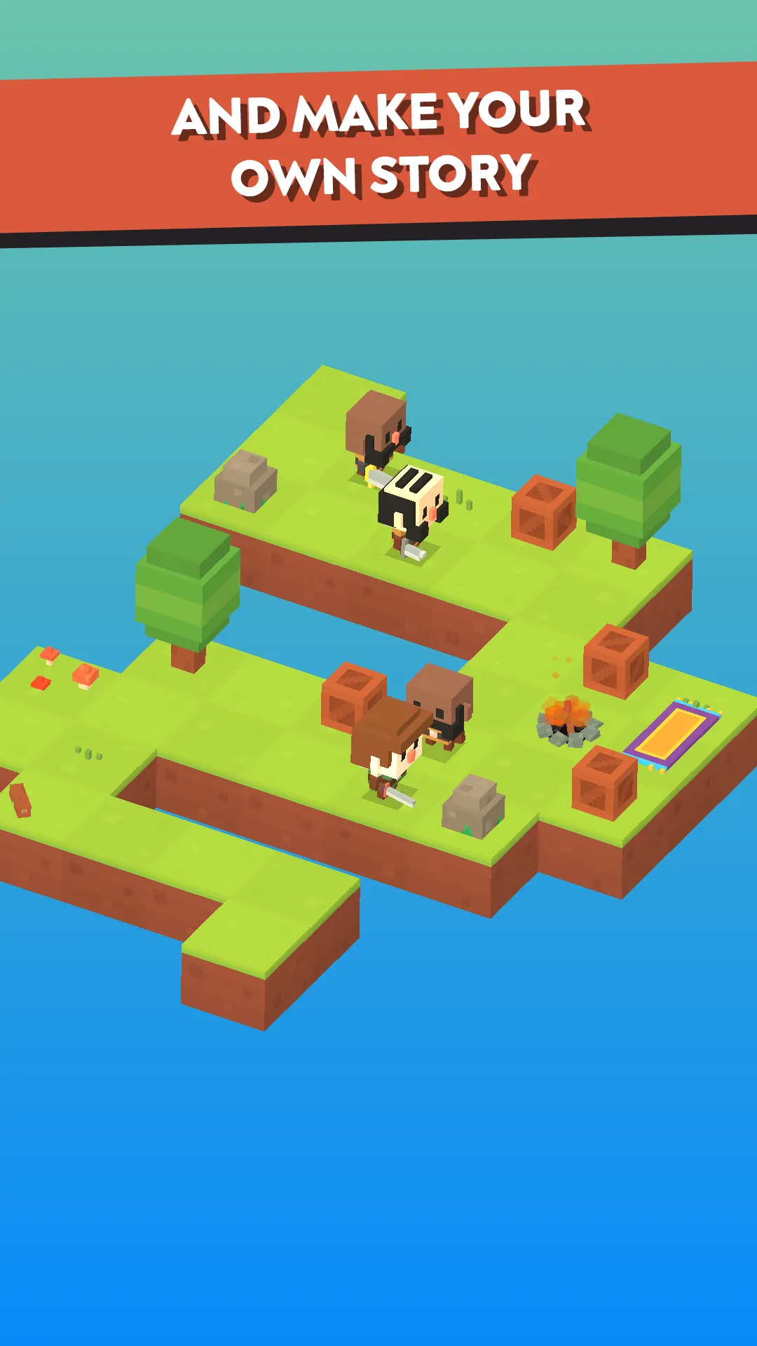 Blocky World - Fantasy Quest | Indus Appstore | Screenshot