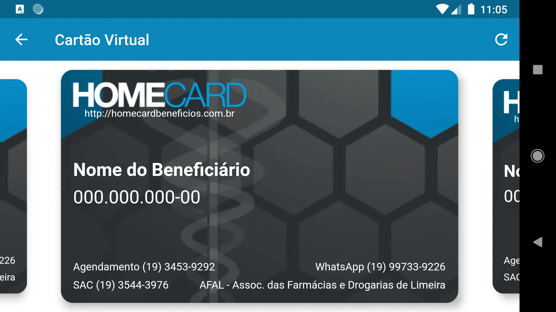 Cartão Homecard | Indus Appstore | Screenshot