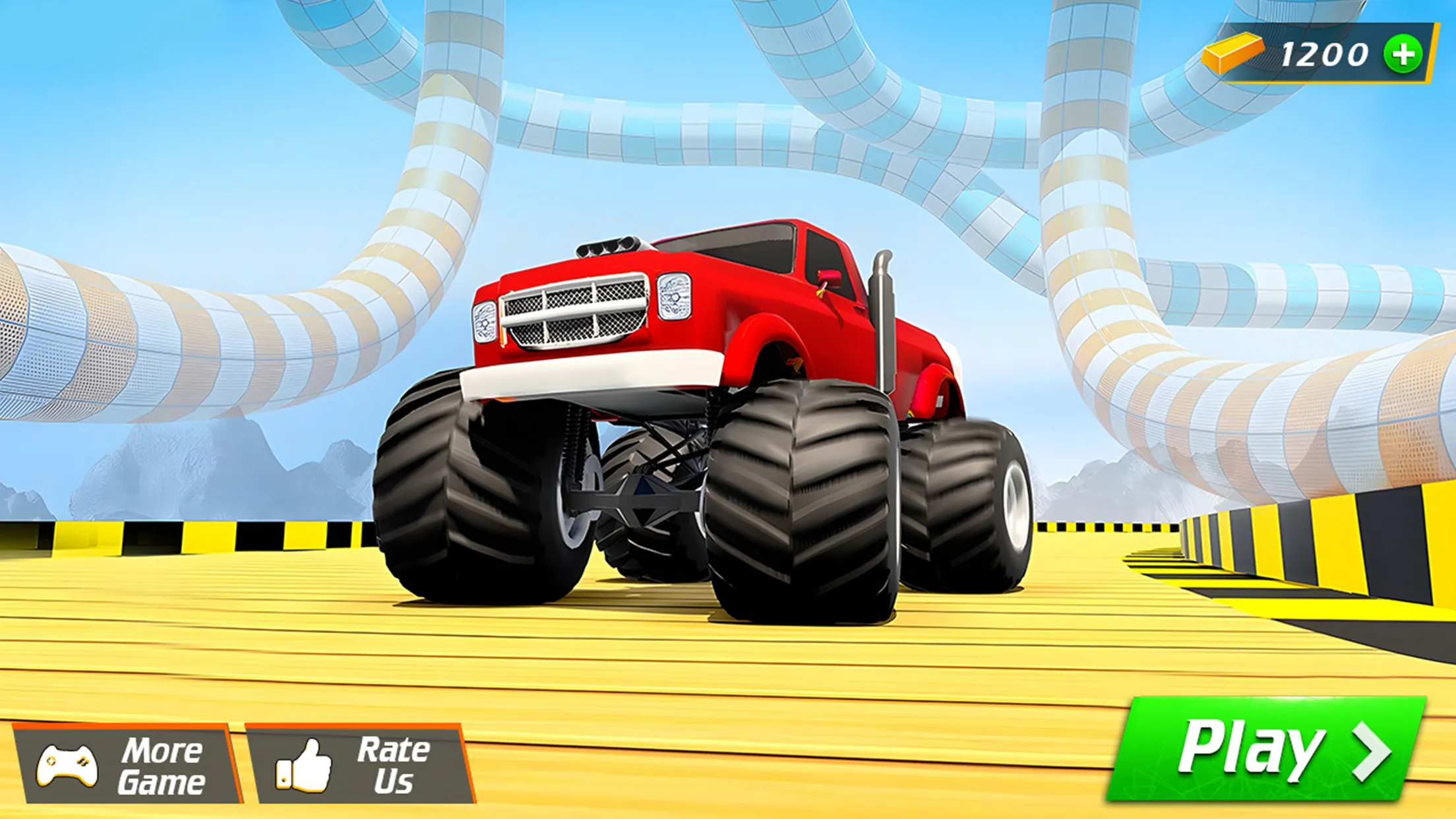 Mega Ramp Monster Truck Stunts | Indus Appstore | Screenshot