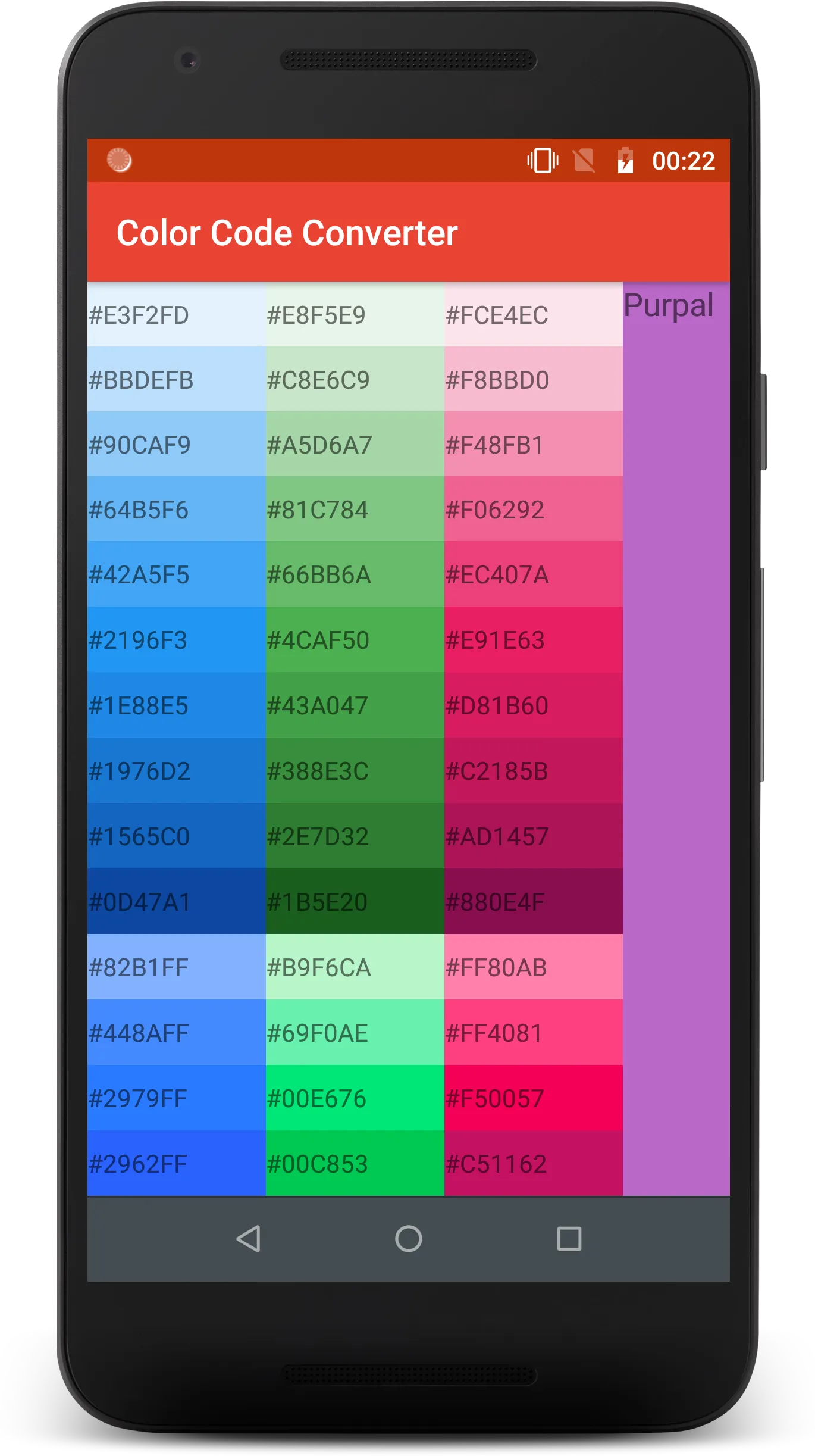 Color Code Converter | Indus Appstore | Screenshot