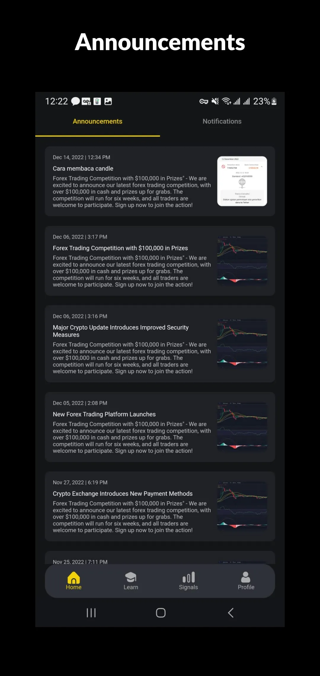 SquadTrader - Forex signals | Indus Appstore | Screenshot