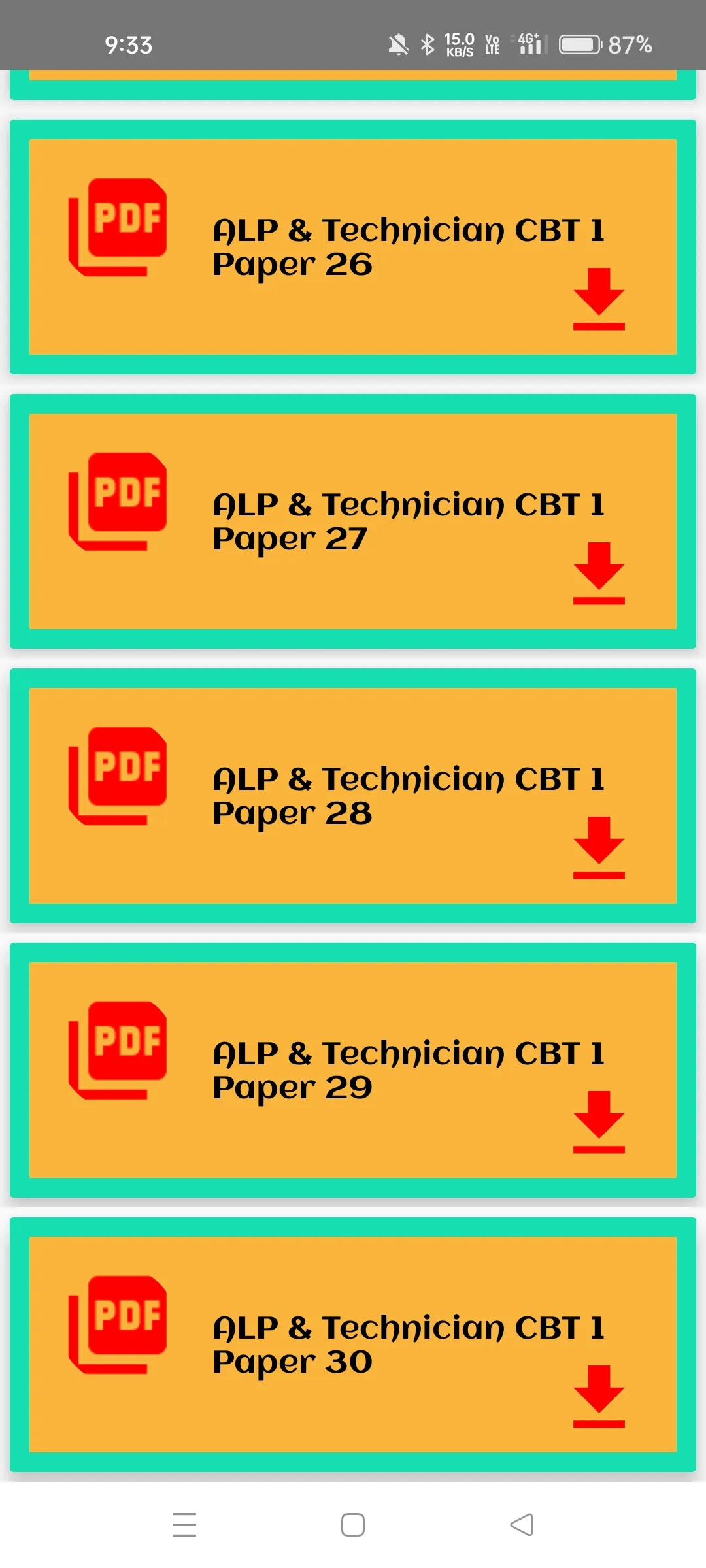 ALP Technician Previous Paper | Indus Appstore | Screenshot