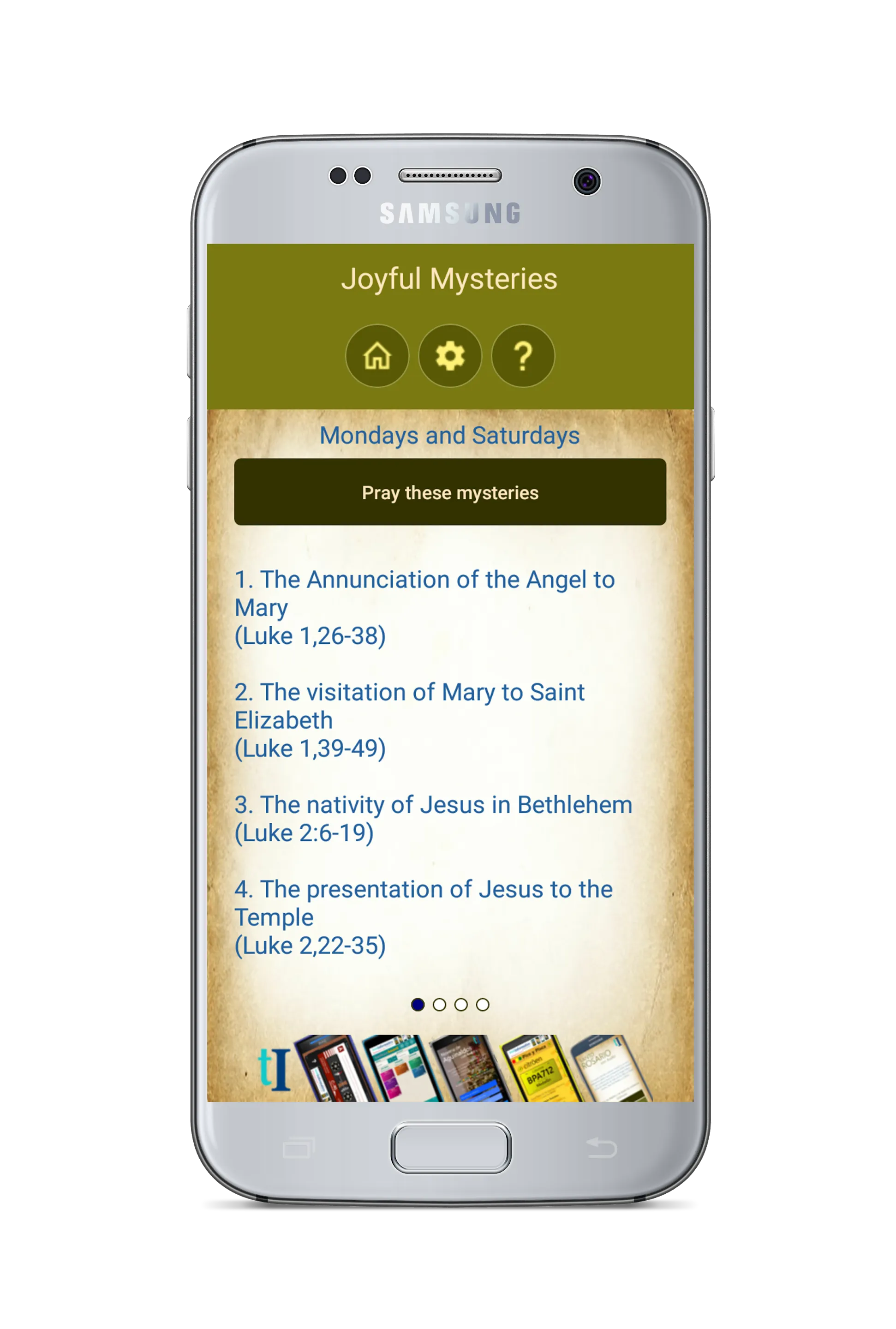 HOLY ROSARY with AUDIO | Indus Appstore | Screenshot