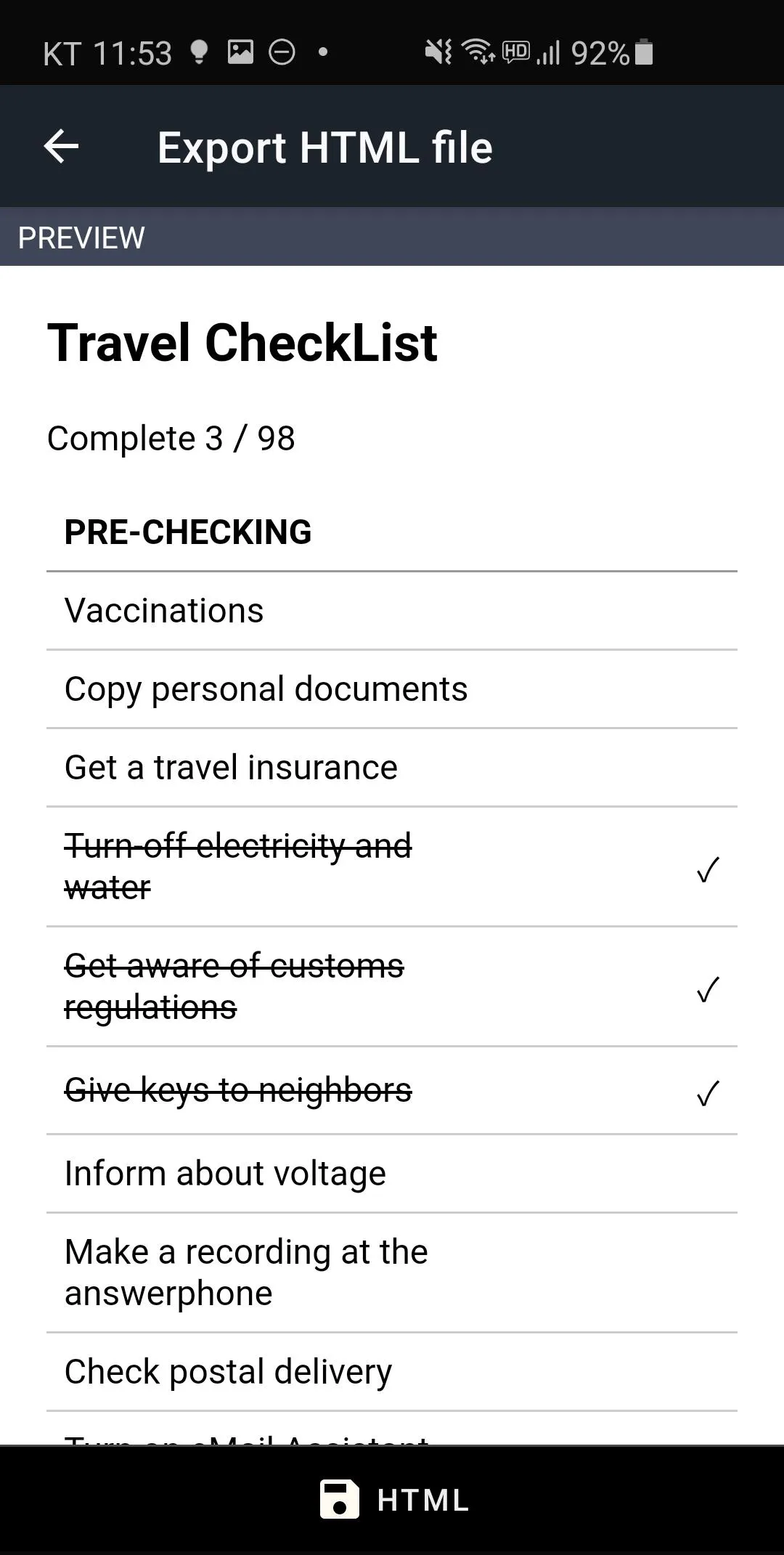 LIST 3: Lists & Expense Check | Indus Appstore | Screenshot