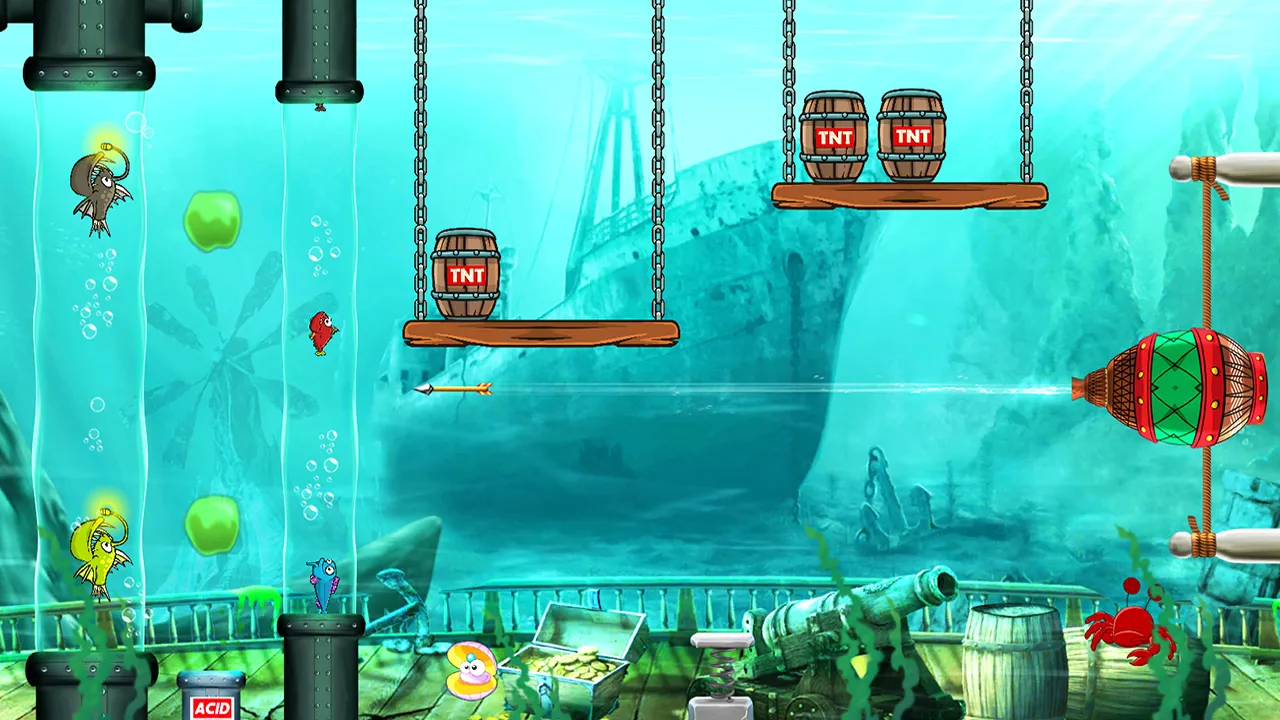 Save The Fish - Arrow Pusher | Indus Appstore | Screenshot