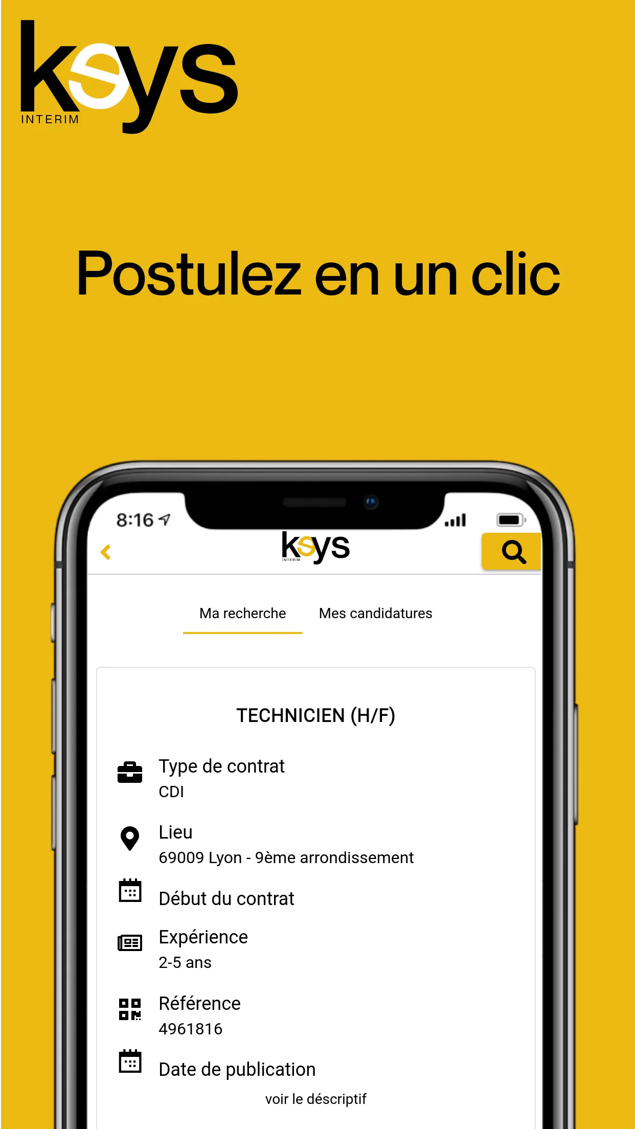 Keys | Indus Appstore | Screenshot