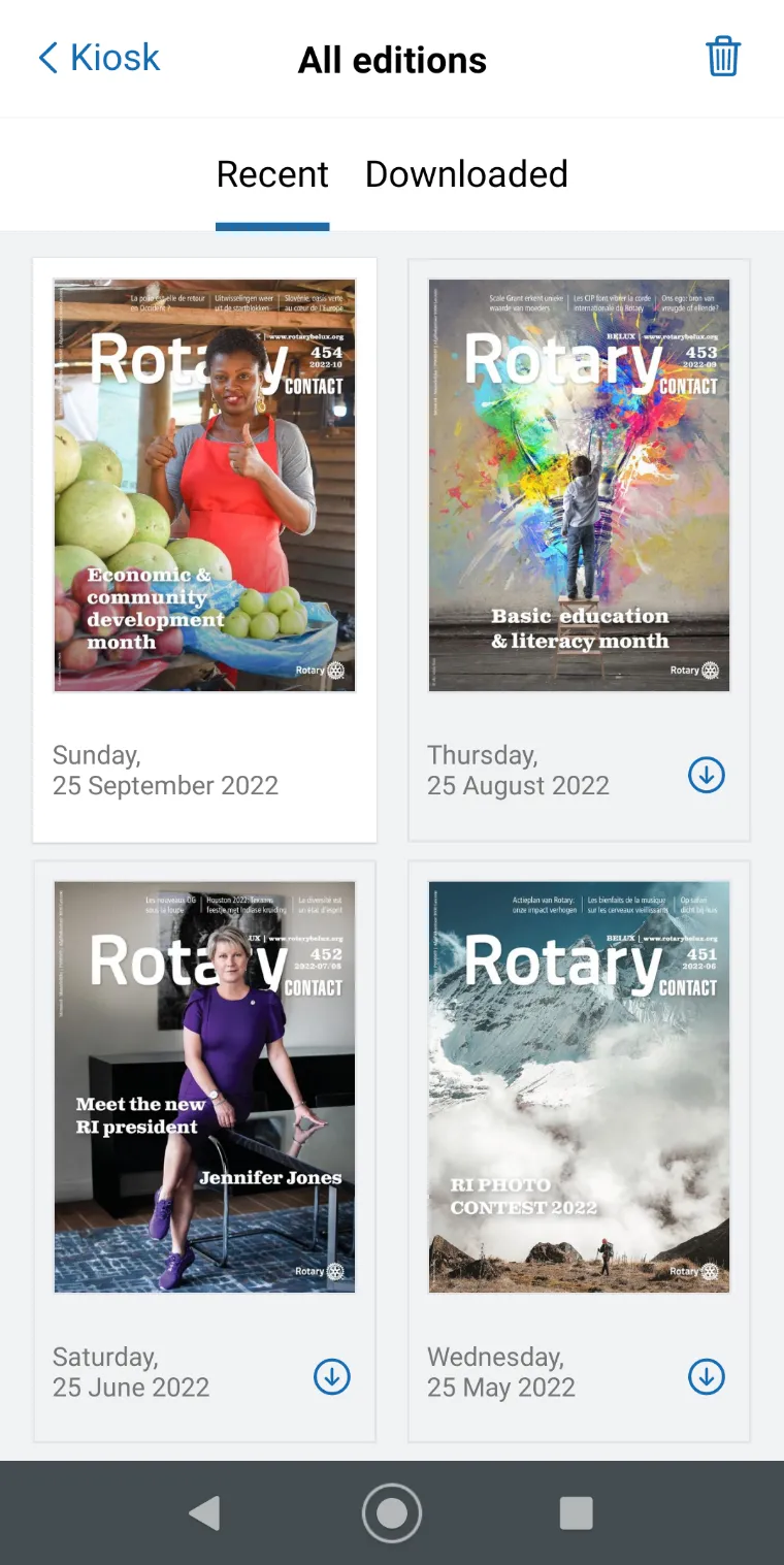 Rotary Contact RBS | Indus Appstore | Screenshot