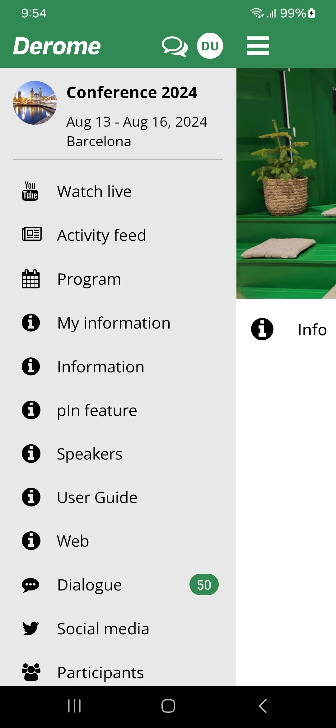 Derome Event | Indus Appstore | Screenshot