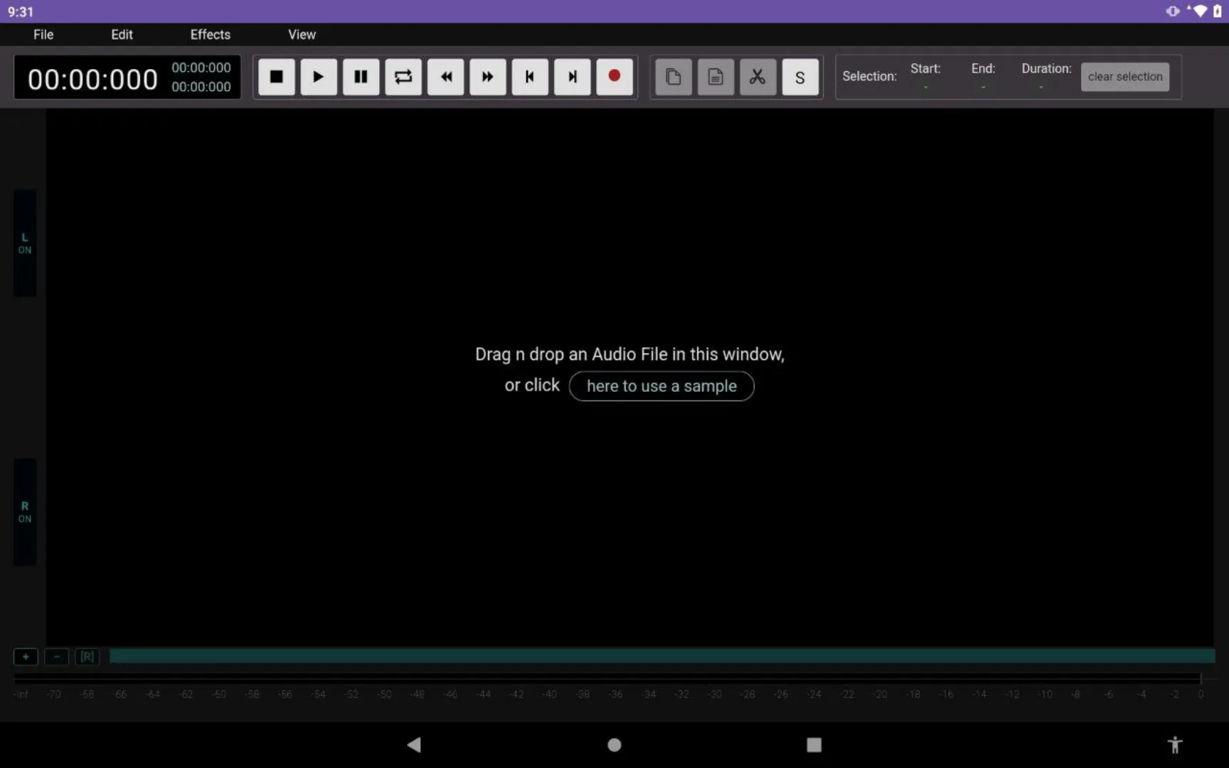 Audio Mass Audio Editor DAW | Indus Appstore | Screenshot