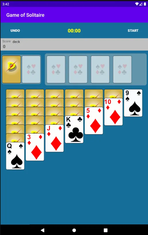 Game of Solitaire | Indus Appstore | Screenshot