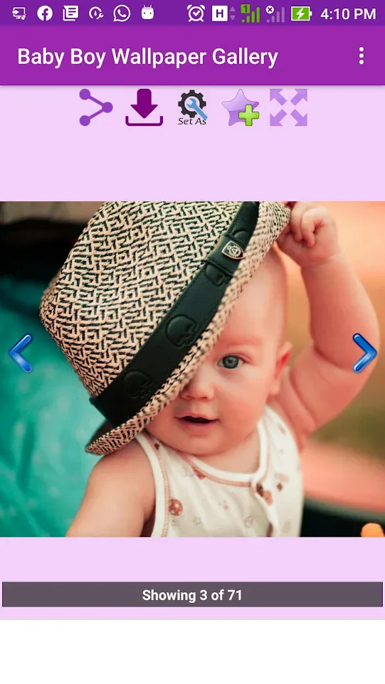 Baby Boy Wallpaper Gallery | Indus Appstore | Screenshot