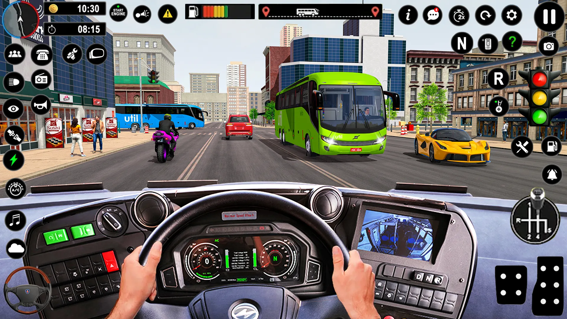 Coach Bus City Driver | Indus Appstore | Screenshot