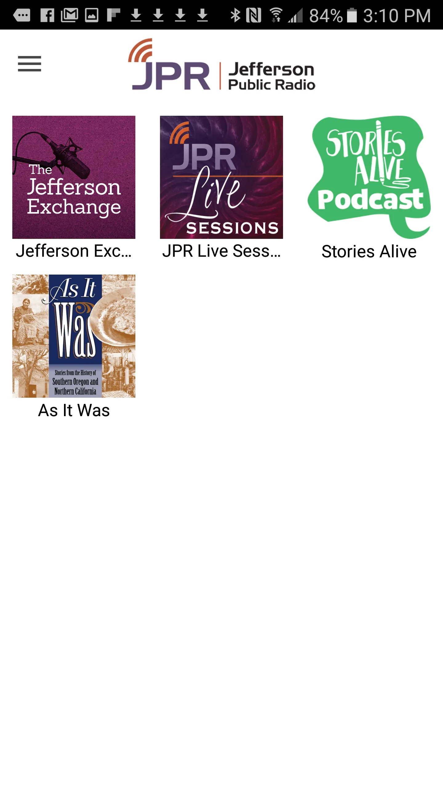 Jefferson Public Radio | Indus Appstore | Screenshot