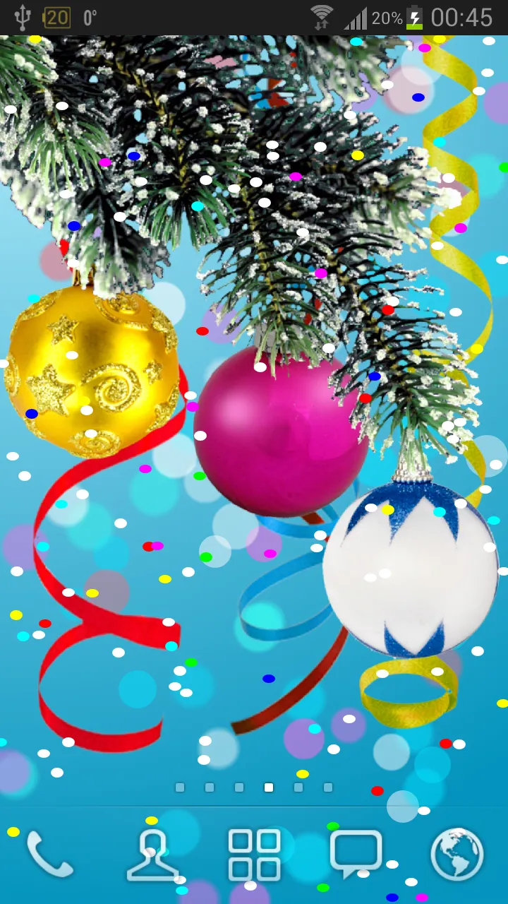 Christmas live wallpaper | Indus Appstore | Screenshot