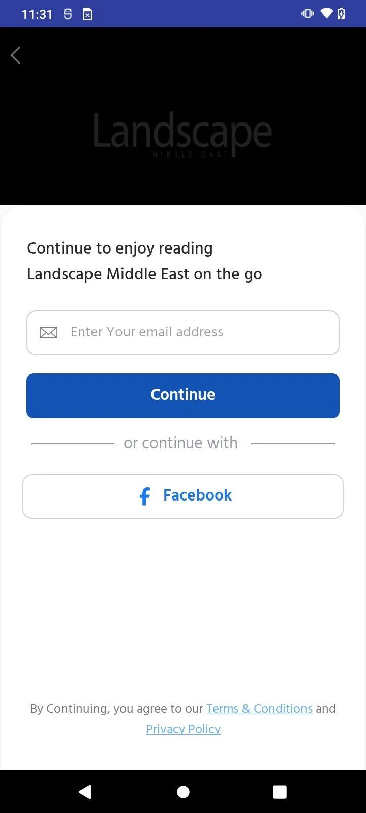 Landscape Middle East | Indus Appstore | Screenshot