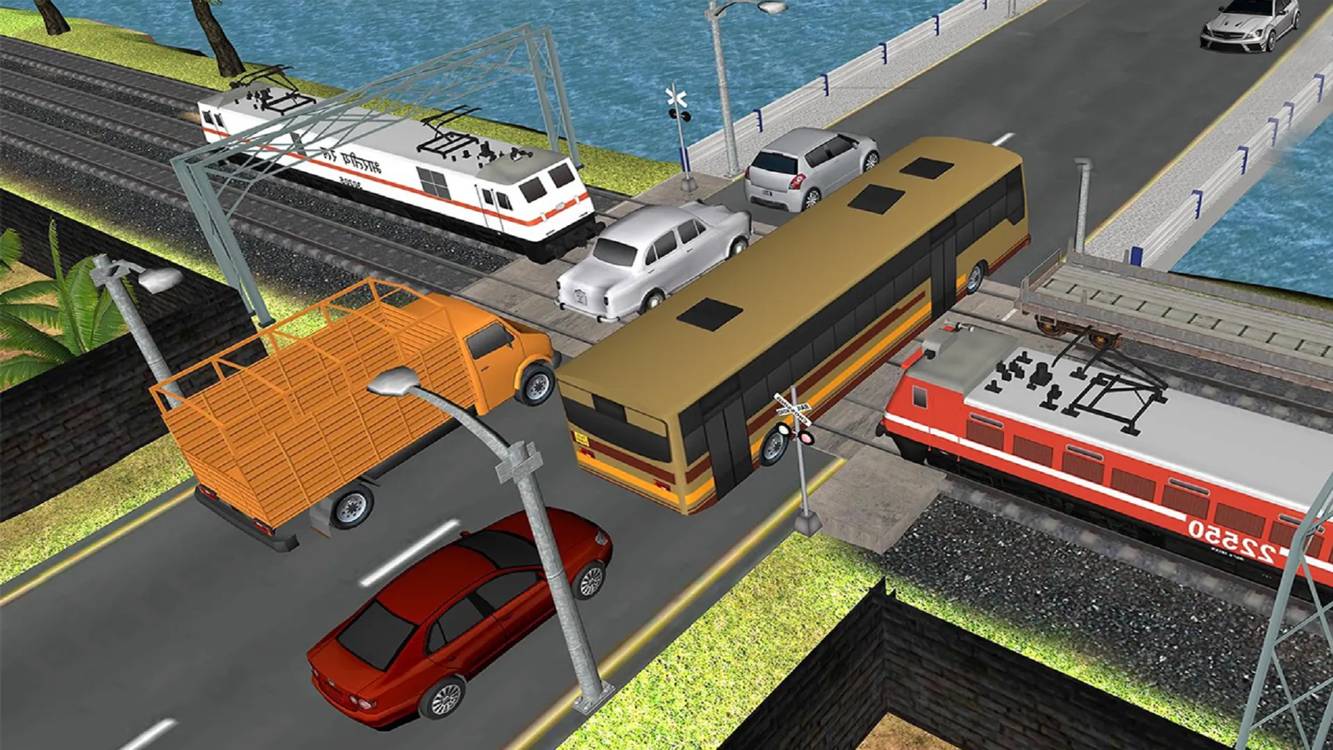 RailRoad Train Crossing Hit 3D | Indus Appstore | Screenshot