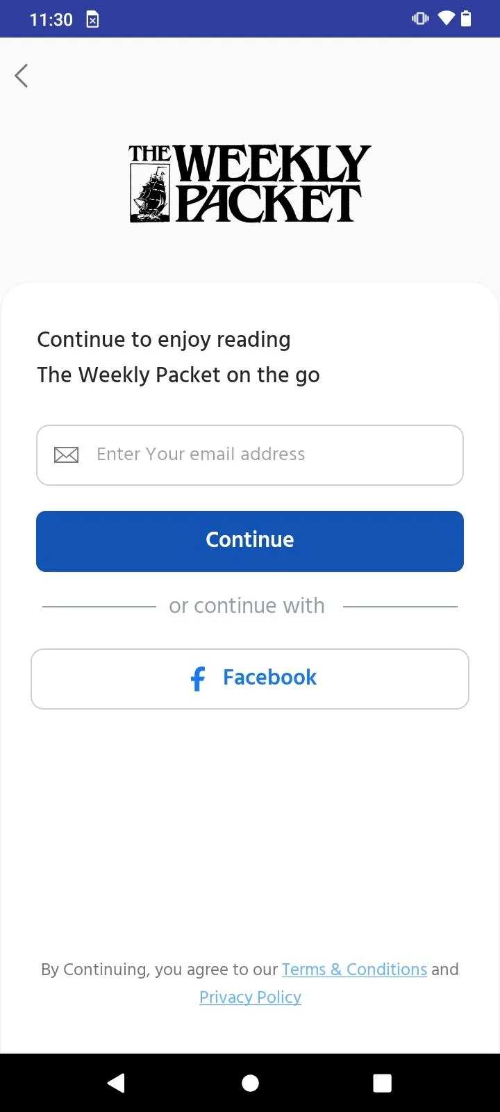 The Weekly Packet | Indus Appstore | Screenshot