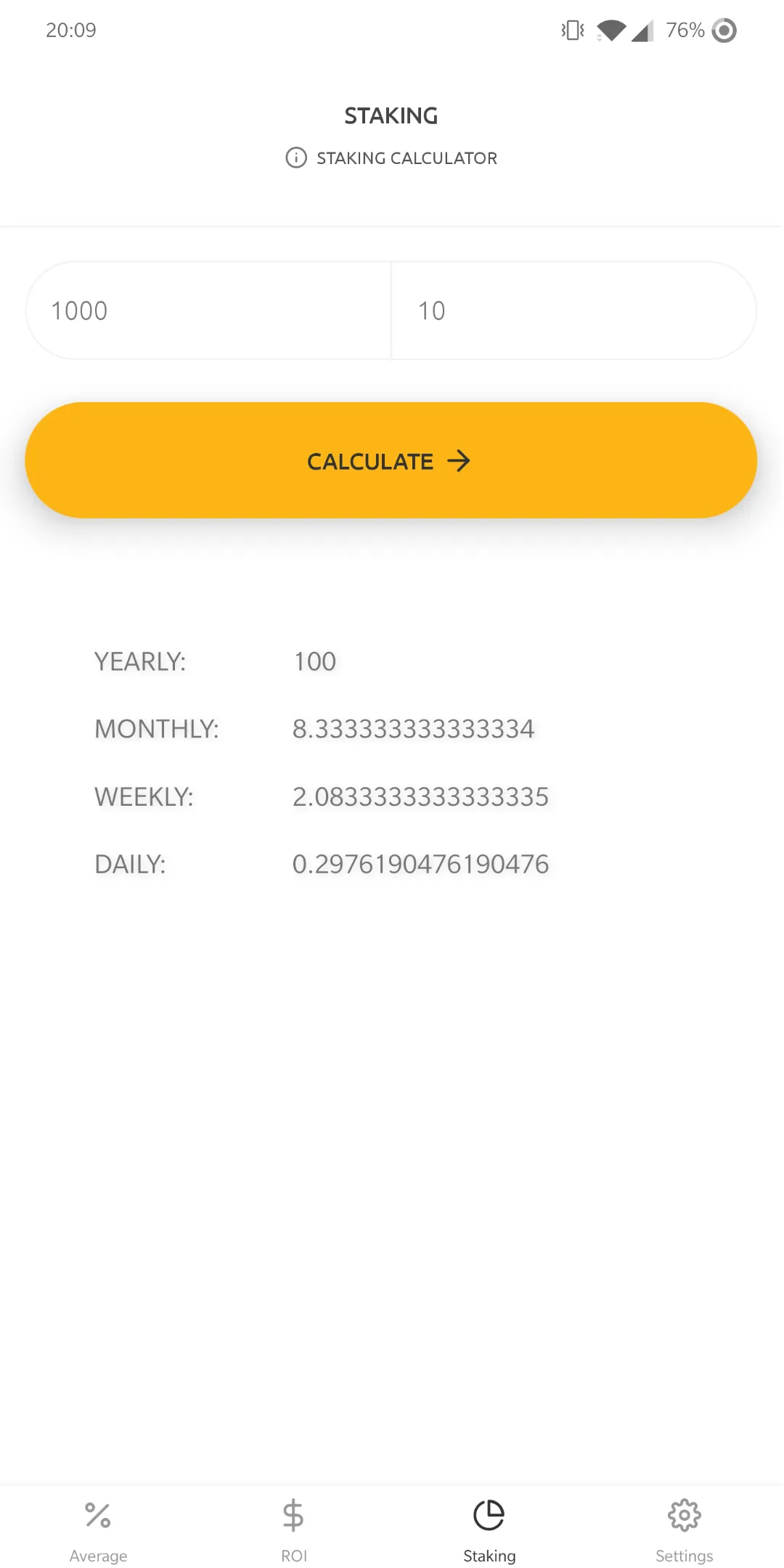 Trading Calculator | Indus Appstore | Screenshot