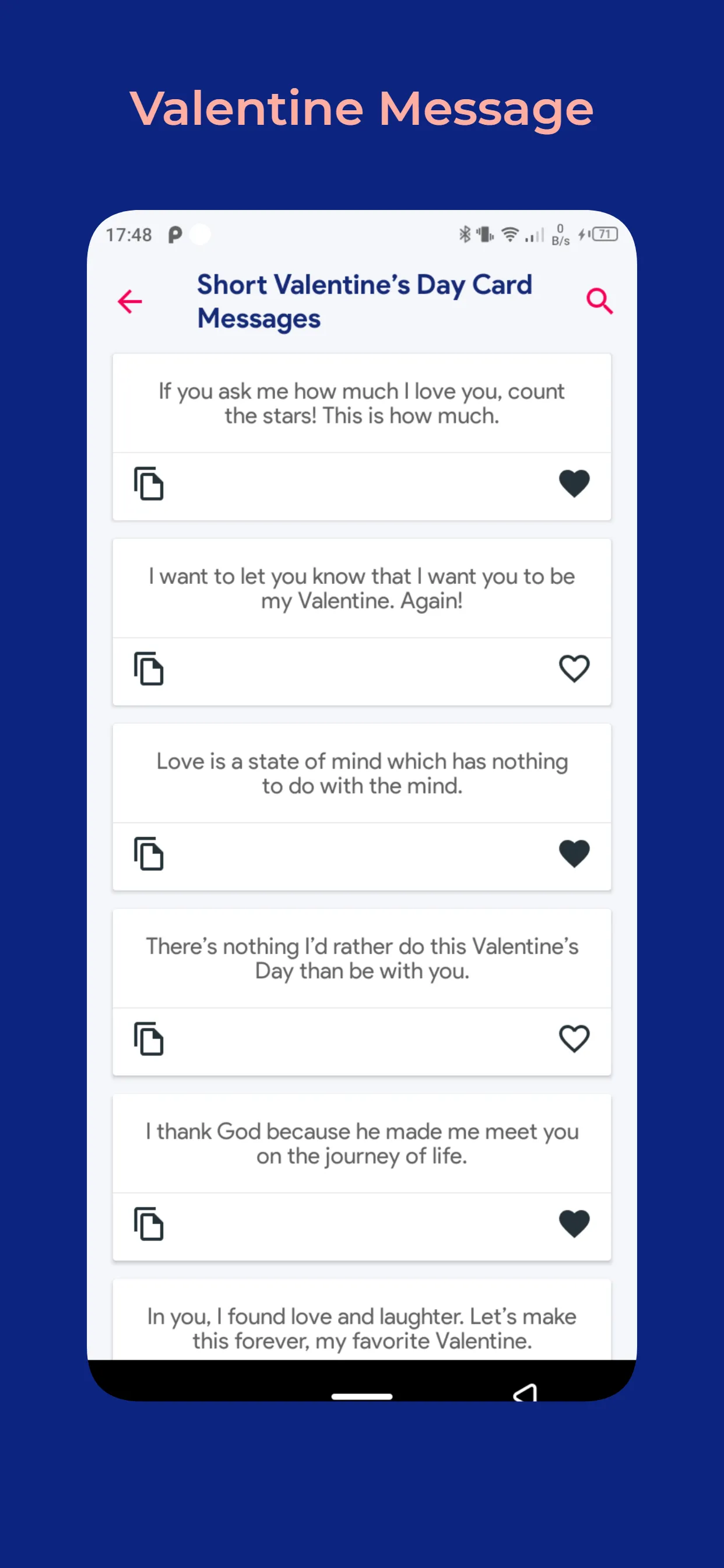 Valentine Message 2024 | Indus Appstore | Screenshot