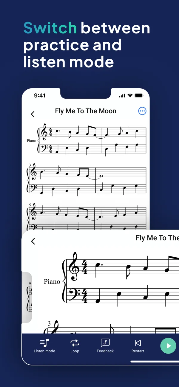 Halbestunde Sheet Music Reader | Indus Appstore | Screenshot