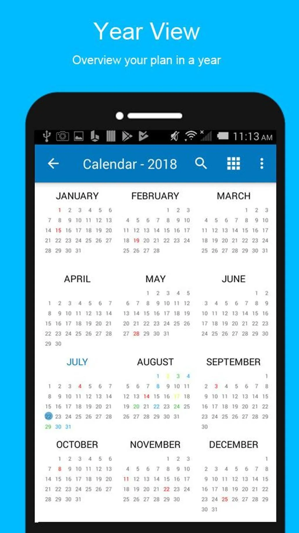 Calendar Planner - Schedule Ag | Indus Appstore | Screenshot