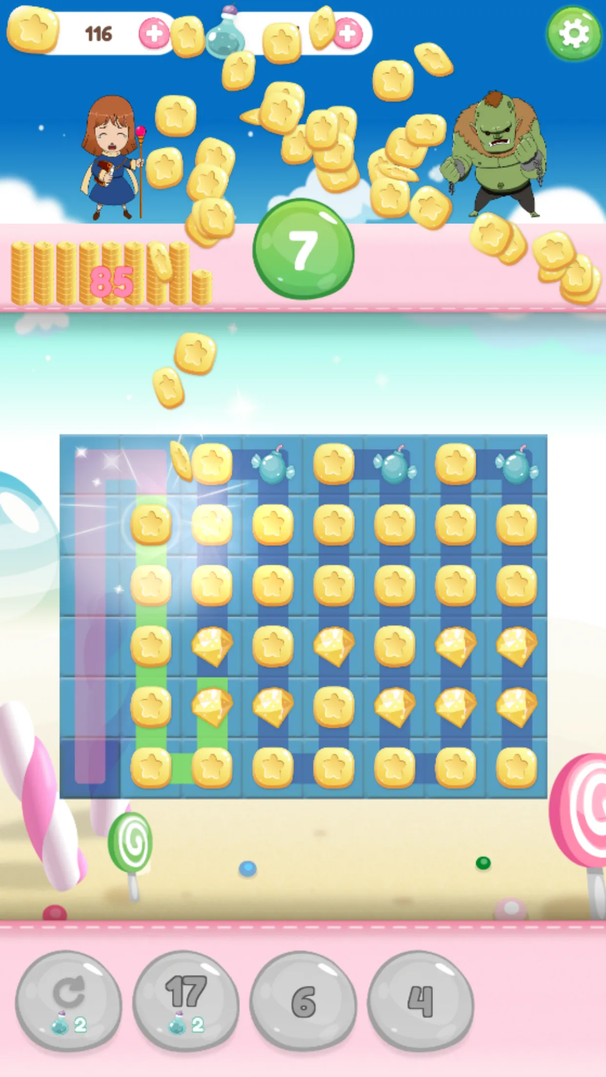 Coin Shower - Puzzle Battle | Indus Appstore | Screenshot