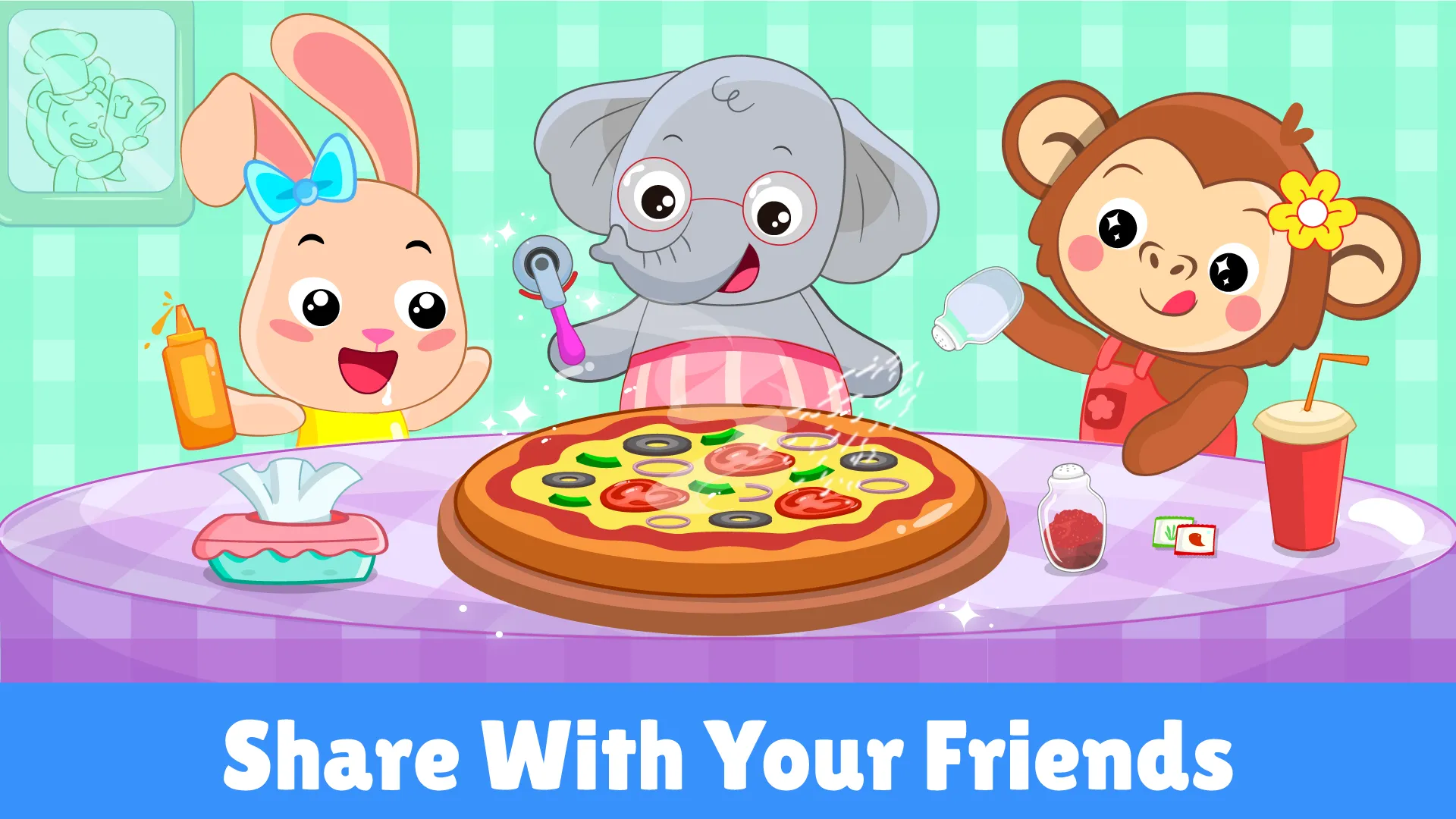 Pizza maker Kids Cooking games | Indus Appstore | Screenshot