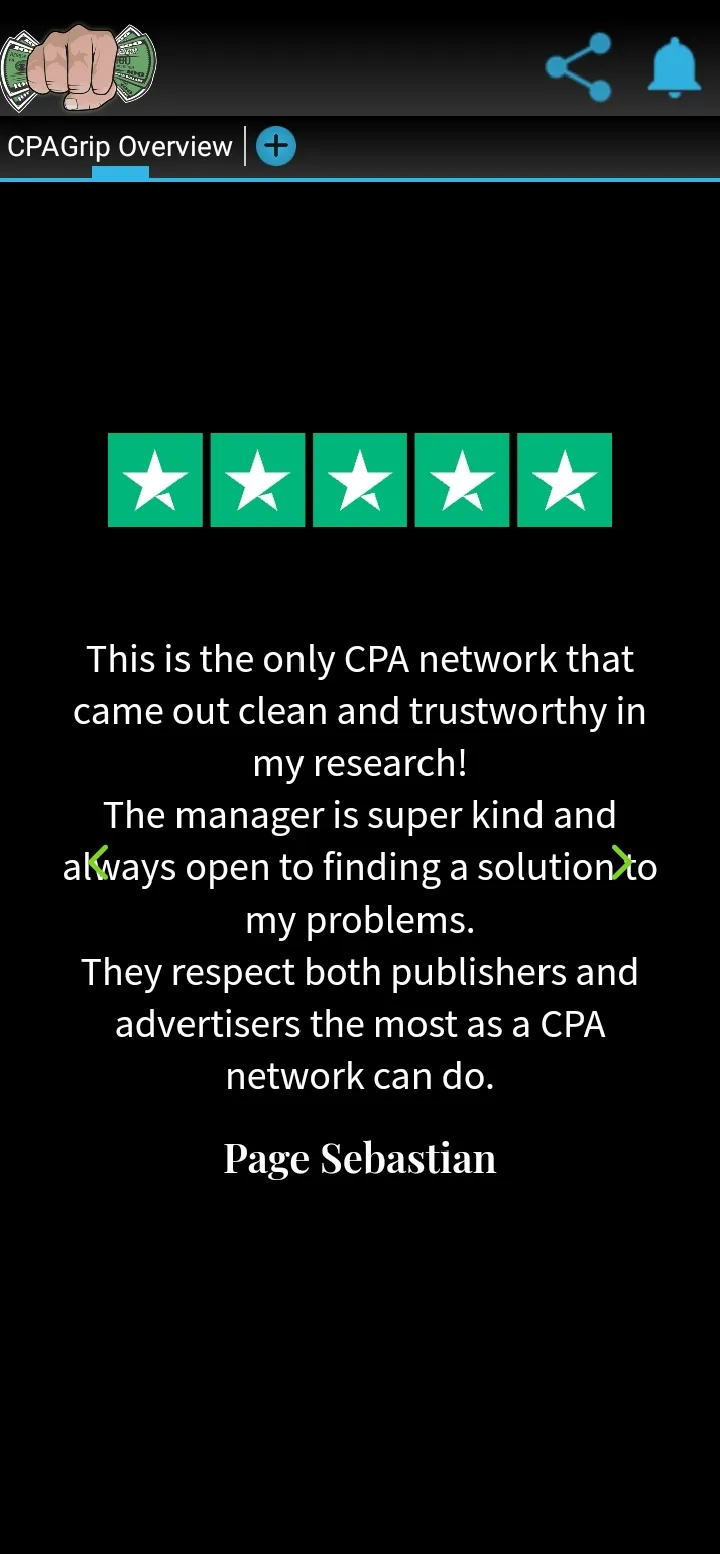 CPAGrip Tutorial | Indus Appstore | Screenshot