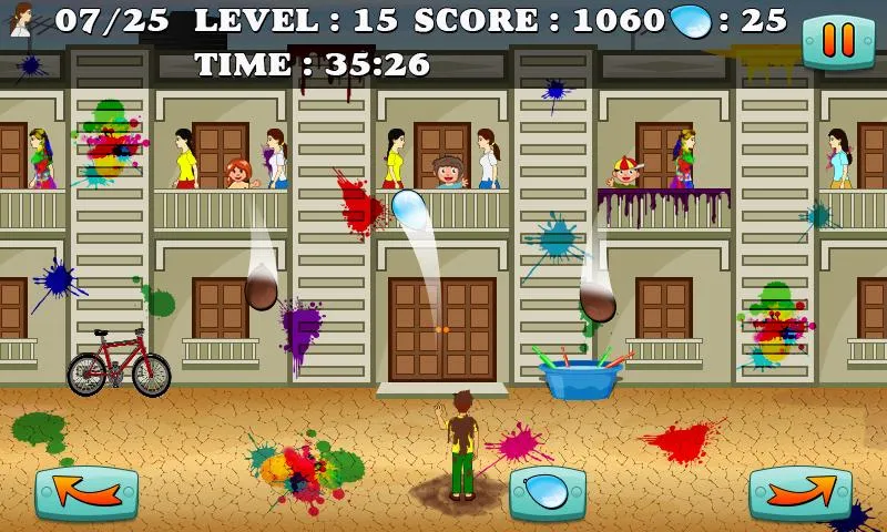 Lets Play Holi 2 Game | Indus Appstore | Screenshot