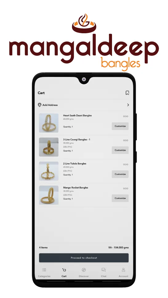 Mangaldeep Bangles | Indus Appstore | Screenshot