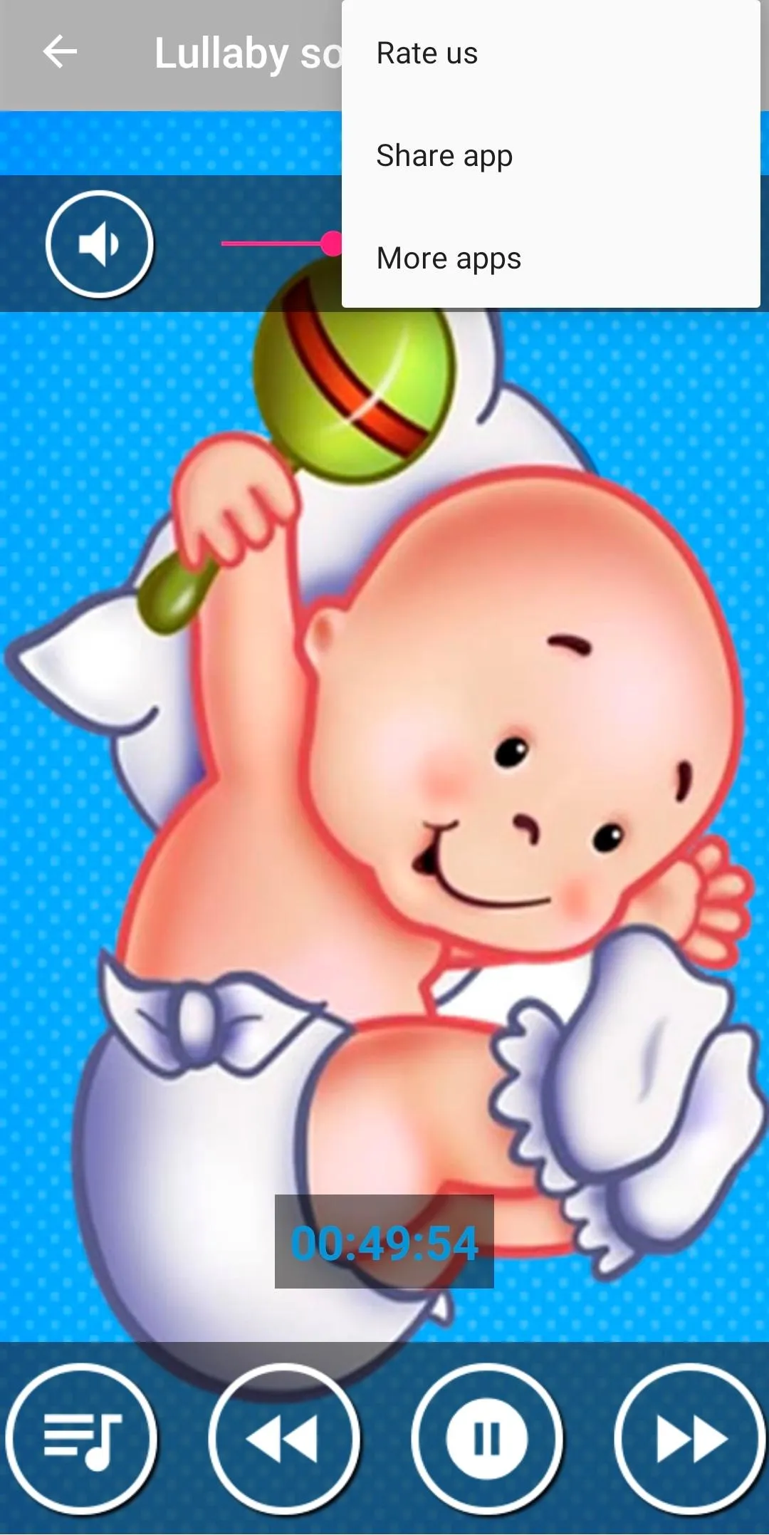 Hush Little Baby : Lullaby | Indus Appstore | Screenshot