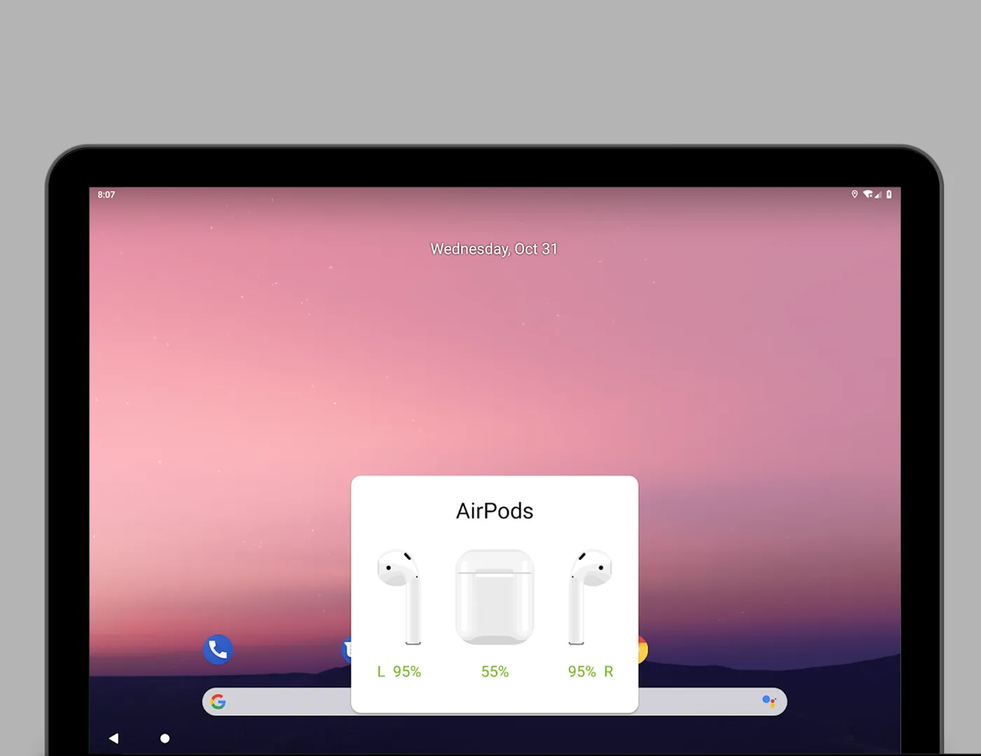 AirBuds Popup - airpod battery | Indus Appstore | Screenshot