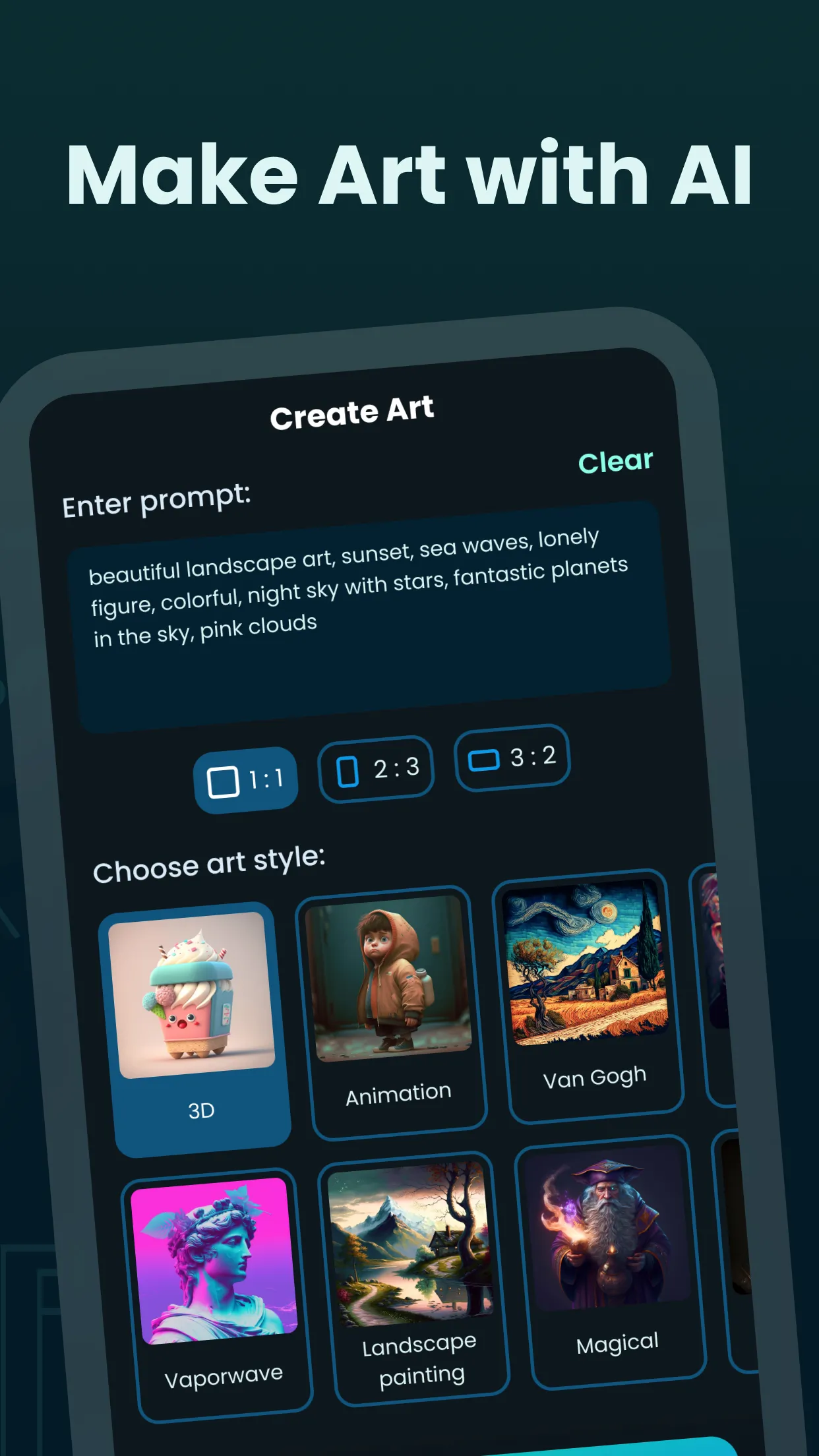 GenZArt: Fast AI Art Generator | Indus Appstore | Screenshot