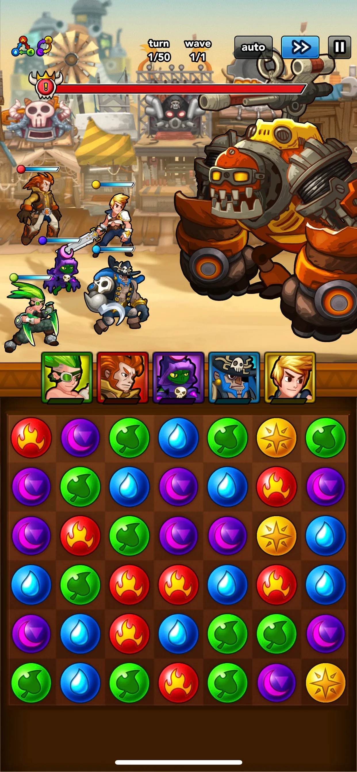 Stone Breaker: Match-3 RPG | Indus Appstore | Screenshot